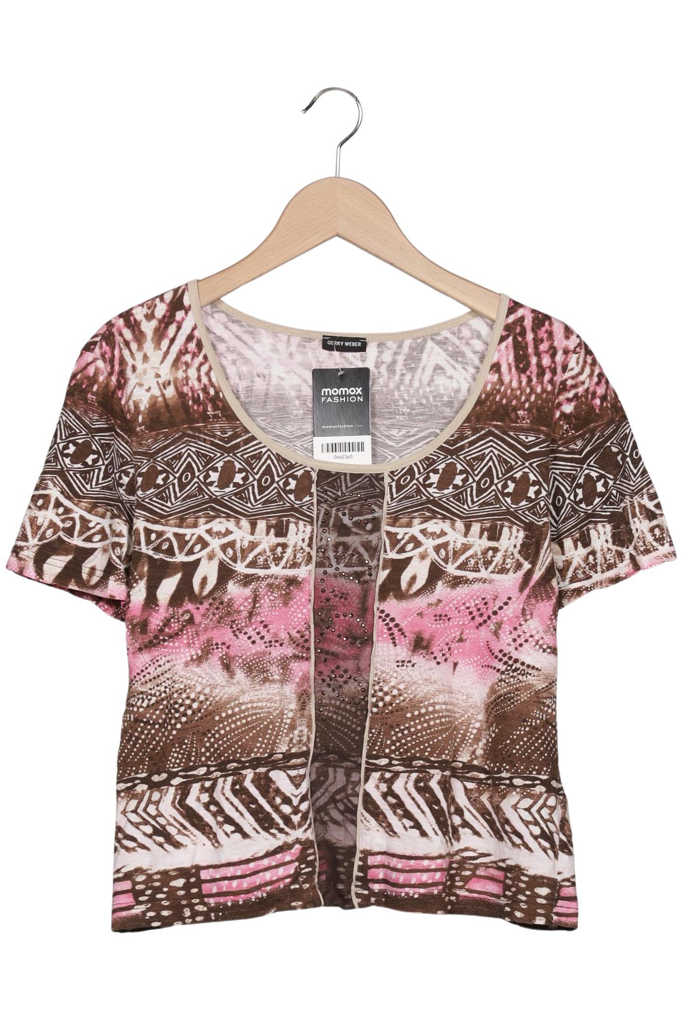 

Gerry Weber Damen T-Shirt, mehrfarbig, Gr. 38