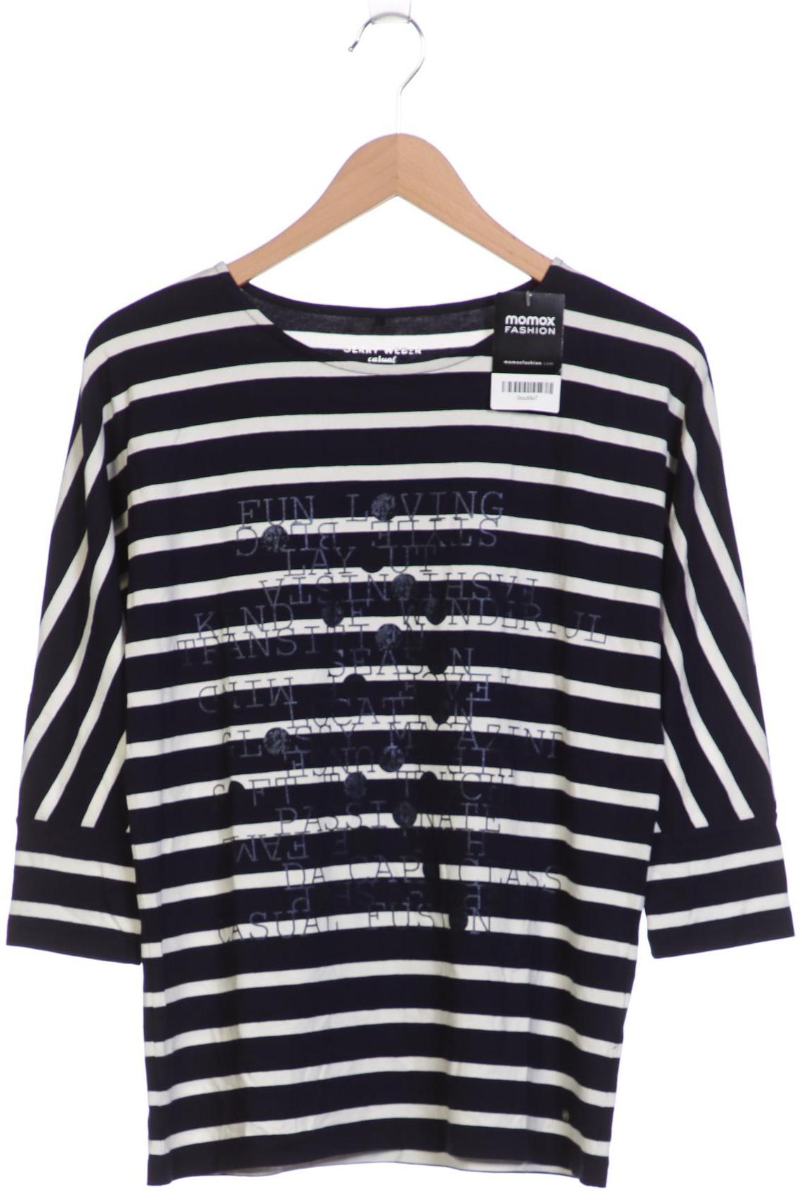 

Gerry Weber Damen Langarmshirt, marineblau, Gr. 36