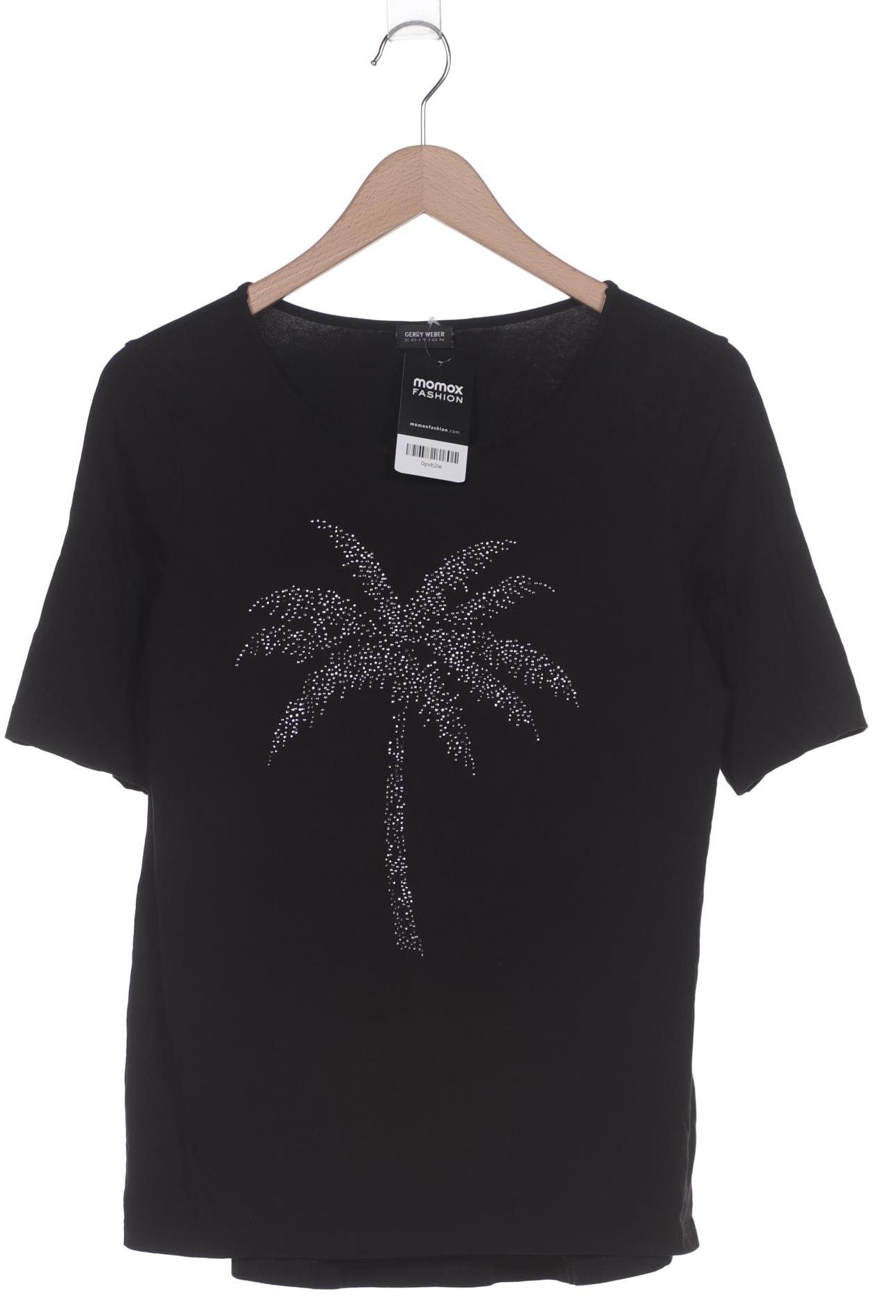 

Gerry Weber Damen T-Shirt, schwarz, Gr. 42