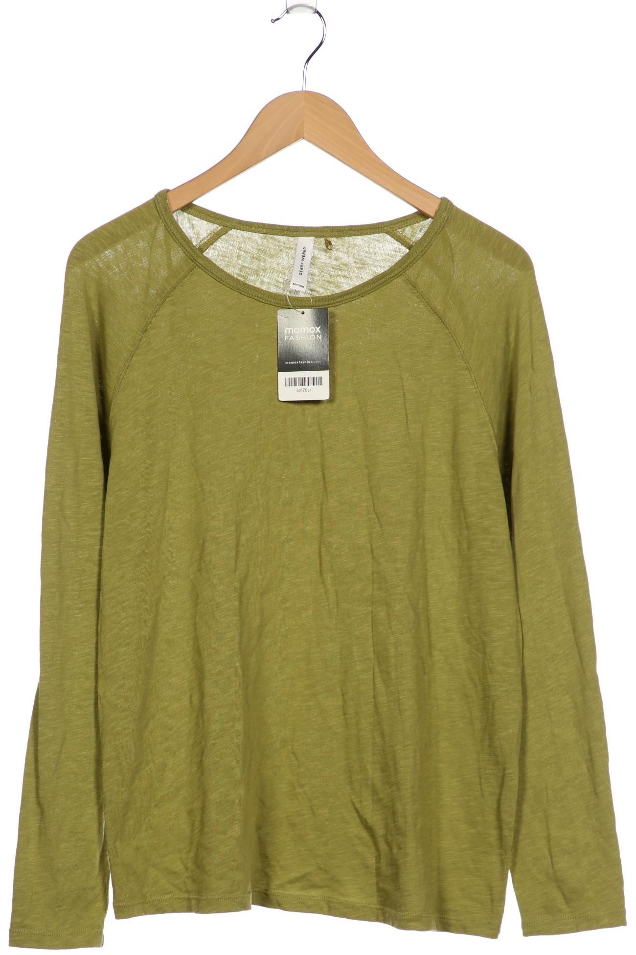 

Gerry Weber Damen Langarmshirt, hellgrün, Gr. 46