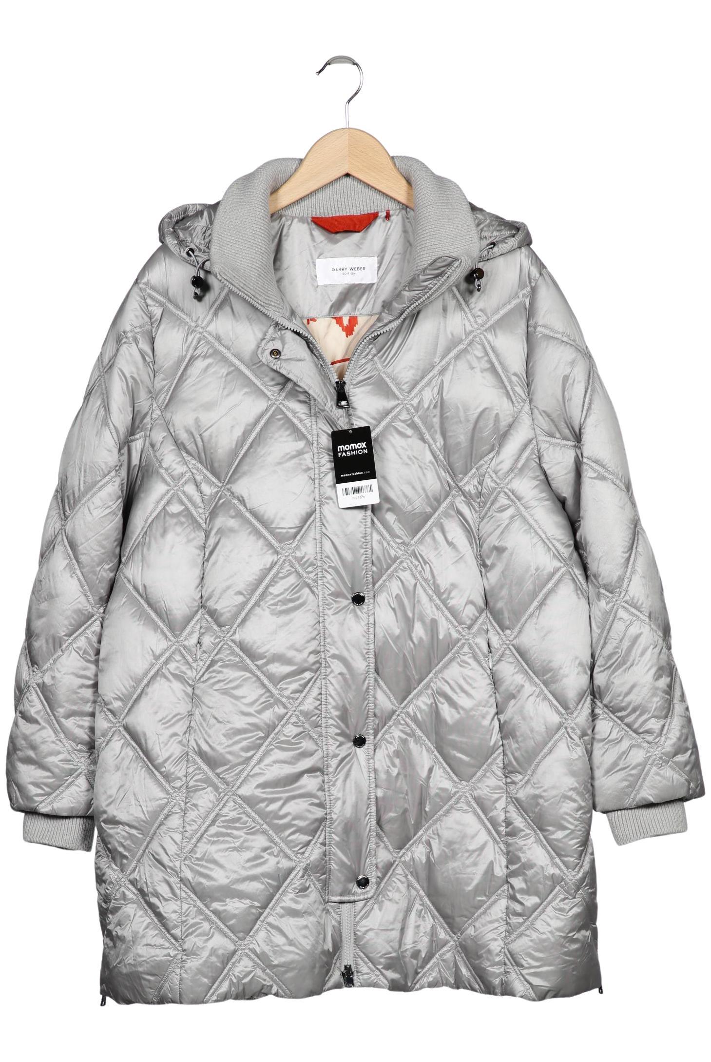

Gerry Weber Damen Mantel, silber, Gr. 48