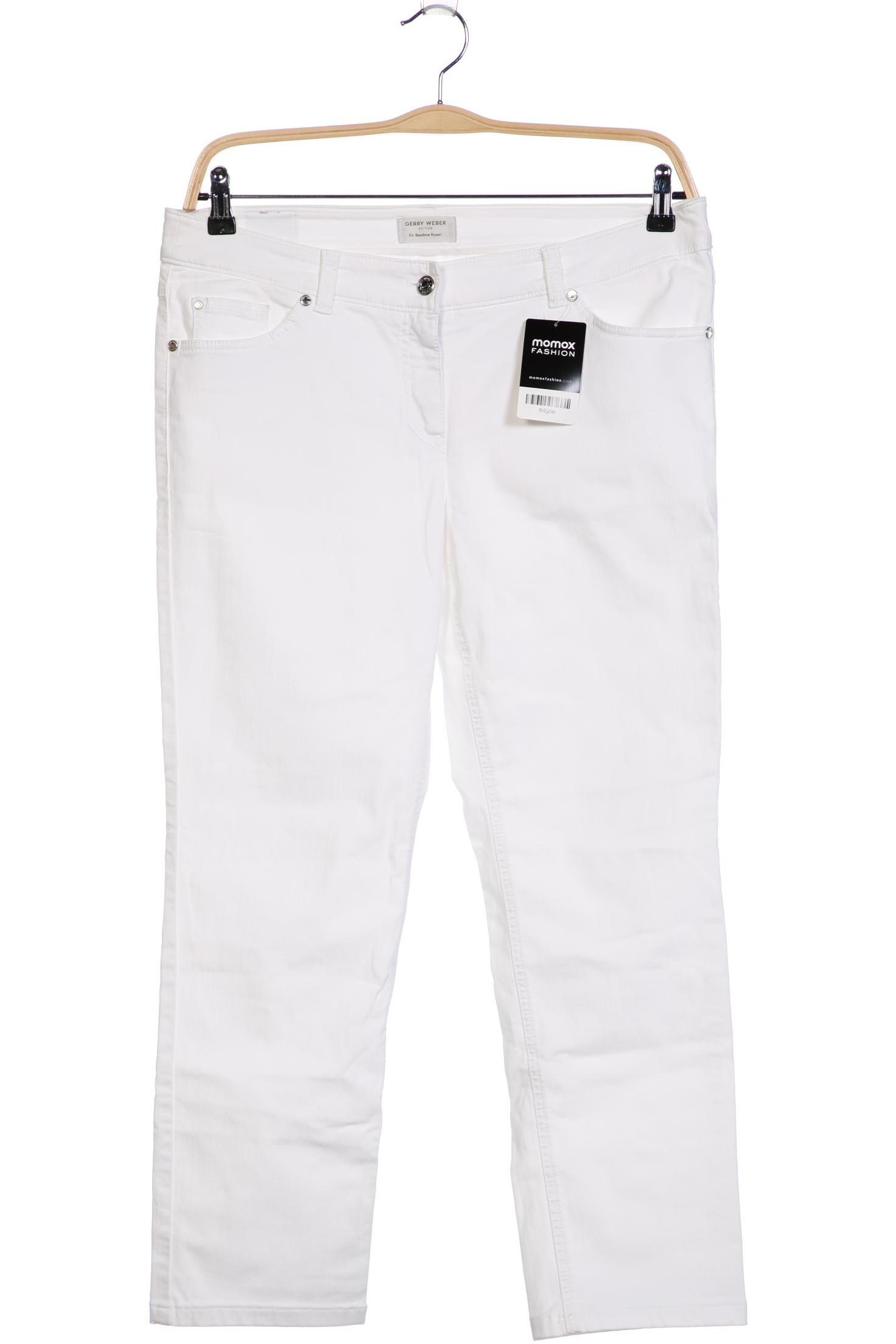 

Gerry Weber Damen Jeans, weiß, Gr. 44