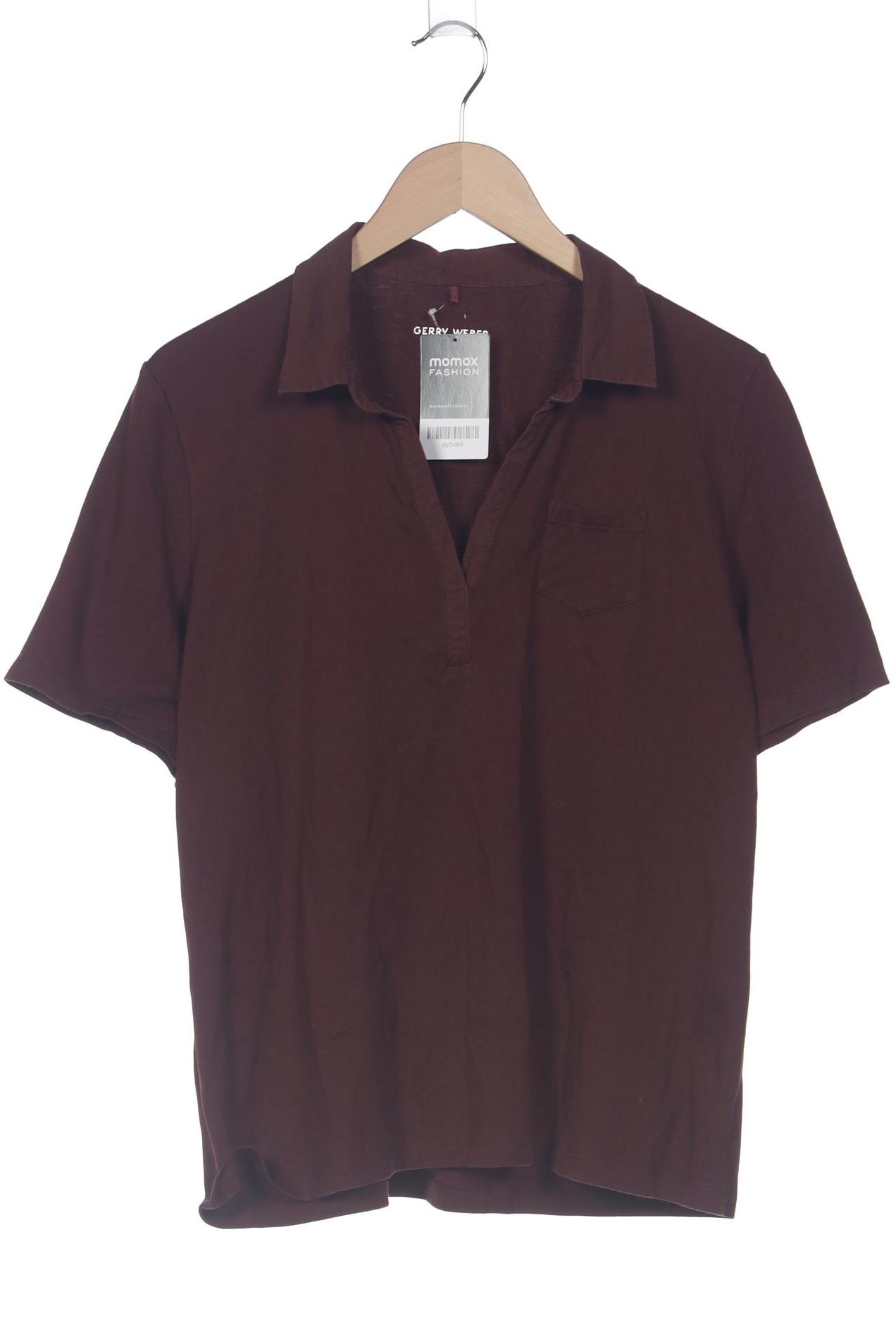 

Gerry Weber Damen Poloshirt, bordeaux, Gr. 42