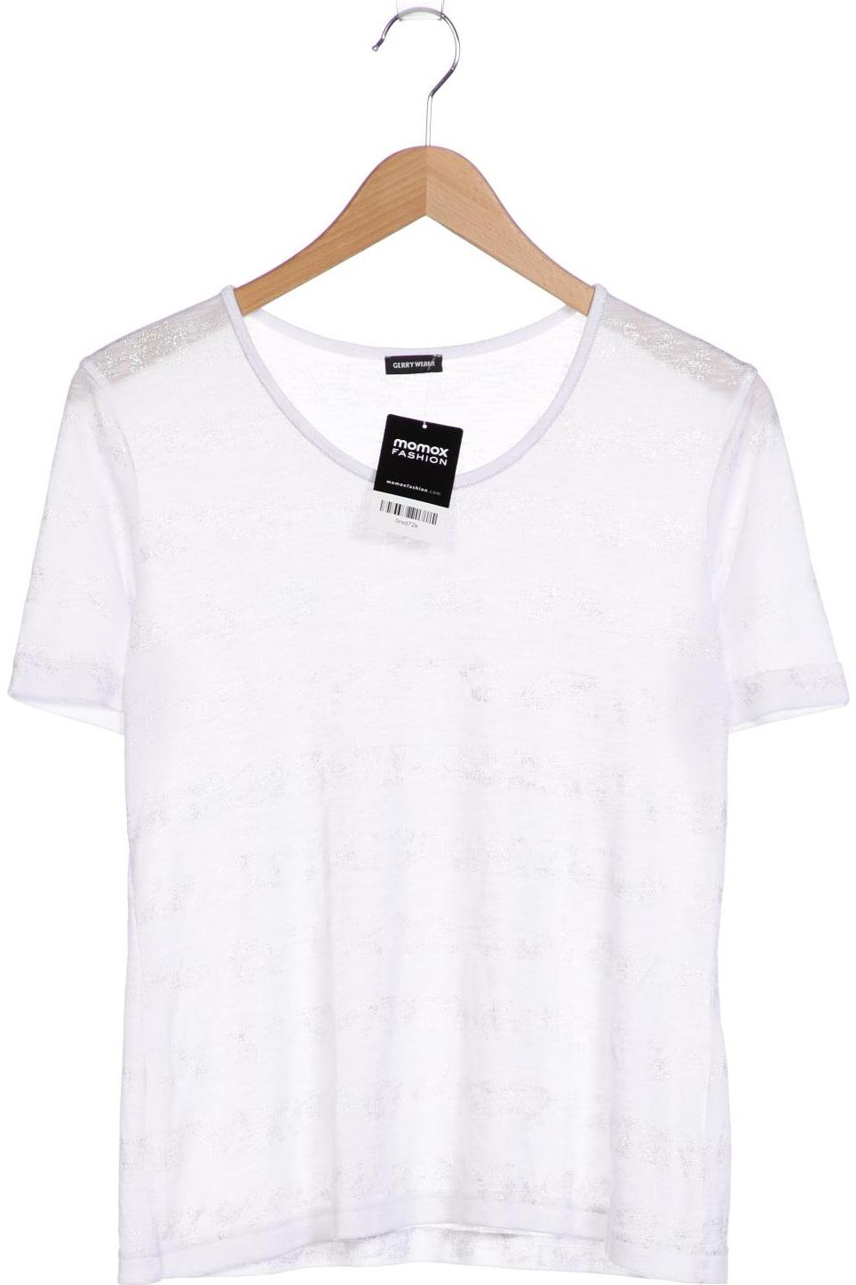 

Gerry Weber Damen T-Shirt, weiß, Gr. 38