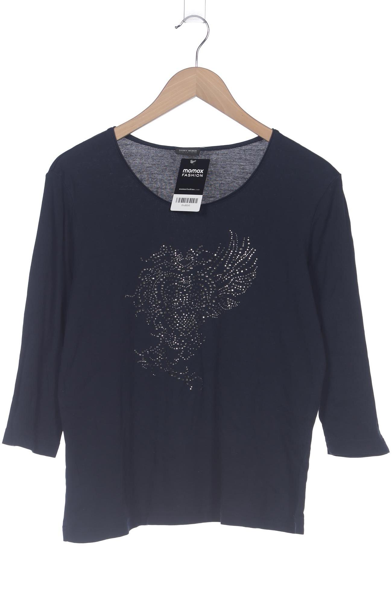 

Gerry Weber Damen Langarmshirt, marineblau, Gr. 42