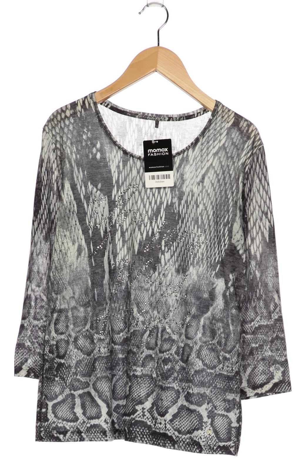 

Gerry Weber Damen Langarmshirt, grau, Gr. 38