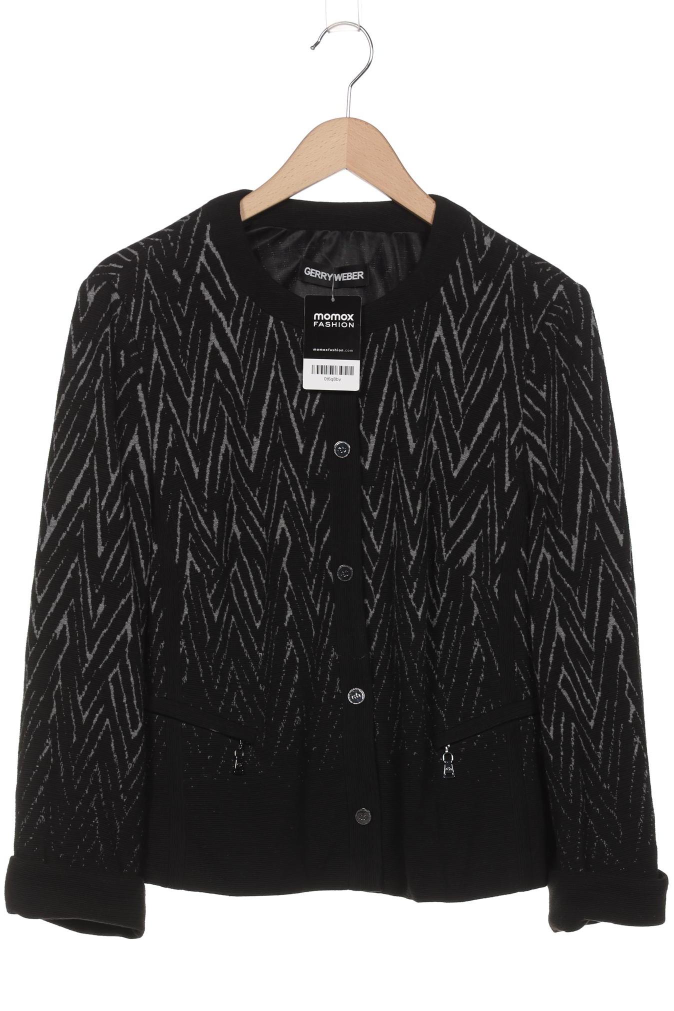

Gerry Weber Damen Strickjacke, schwarz, Gr. 42