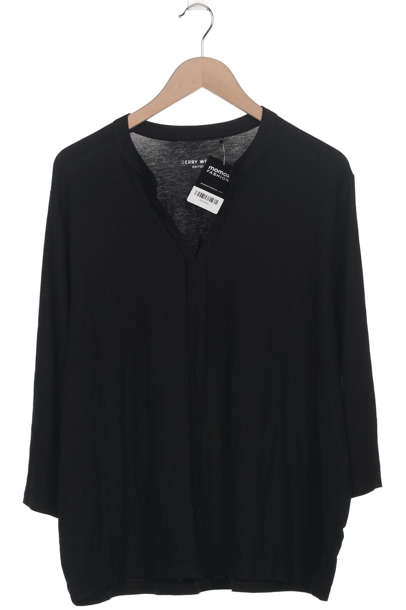 

Gerry Weber Damen Langarmshirt, schwarz, Gr. 48