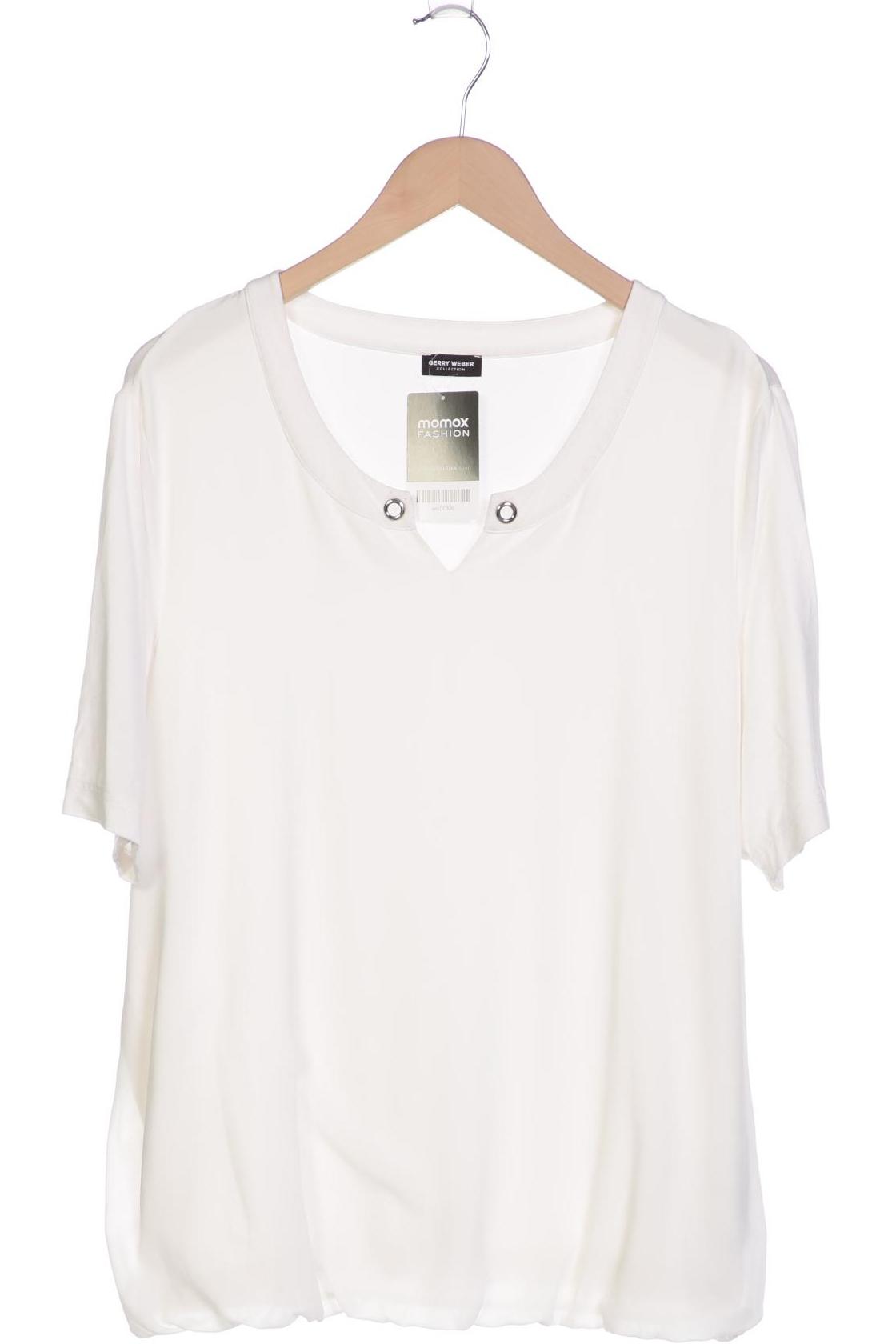 

Gerry Weber Damen Bluse, weiß, Gr. 46