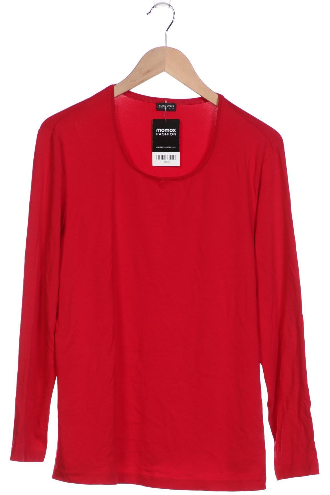 

Gerry Weber Damen Langarmshirt, rot, Gr. 46