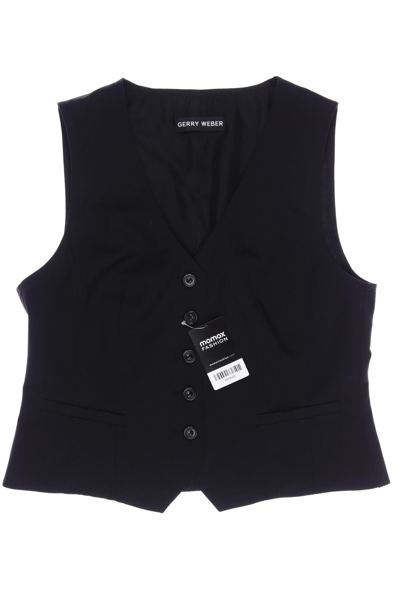 

Gerry Weber Damen Weste, schwarz, Gr. 40