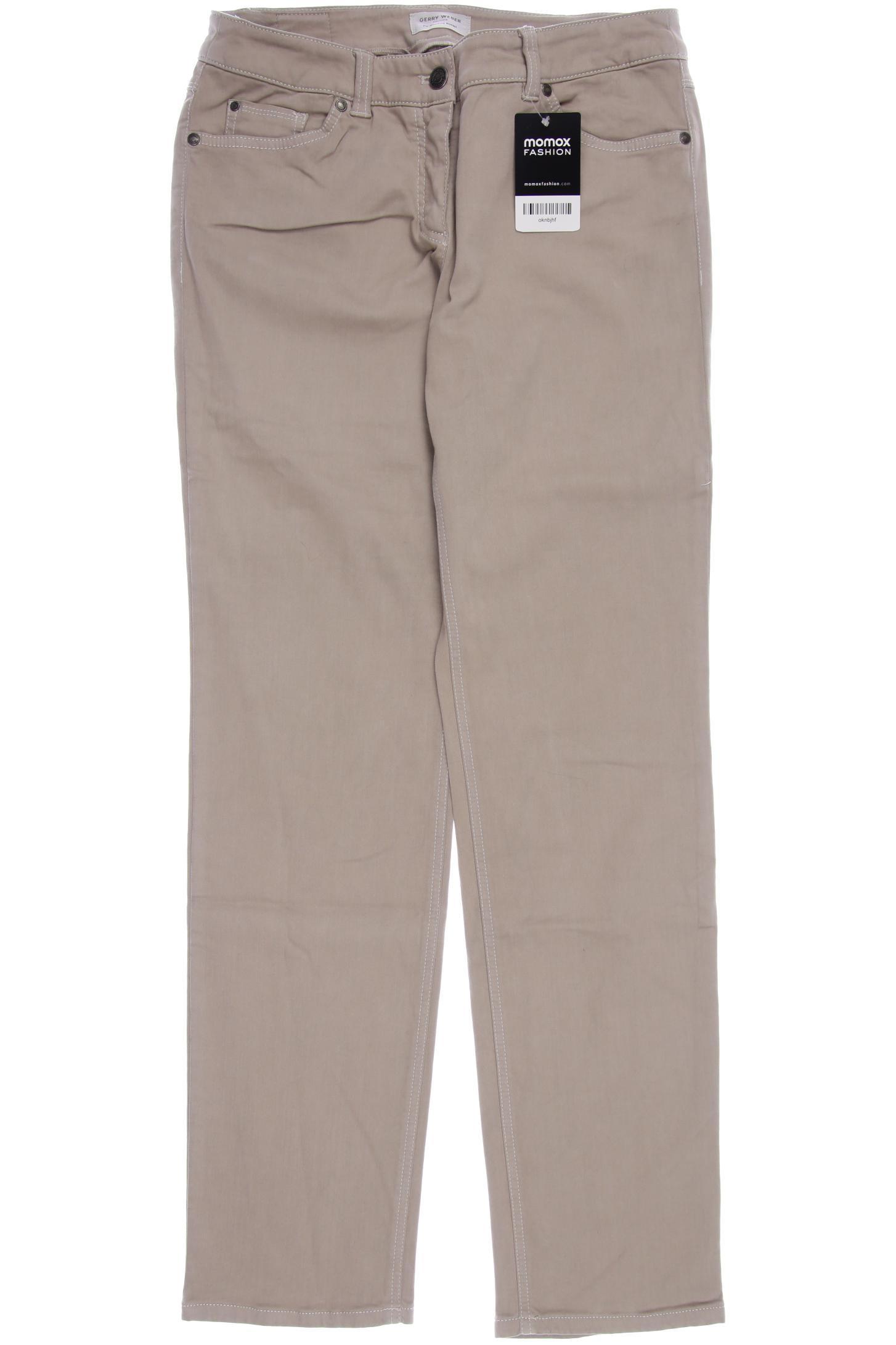 

Gerry Weber Damen Jeans, beige, Gr. 40