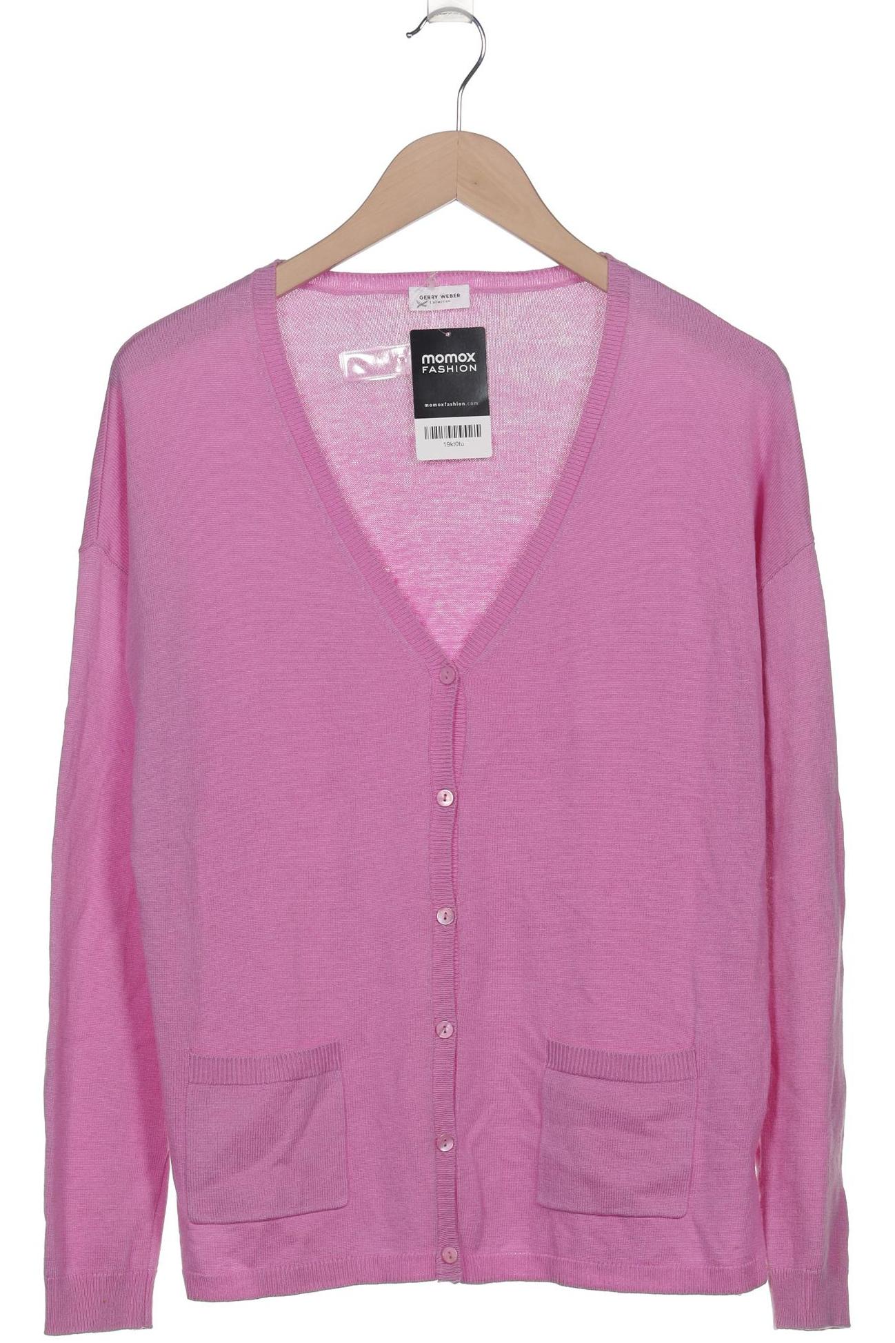 

Gerry Weber Damen Strickjacke, pink, Gr. 38