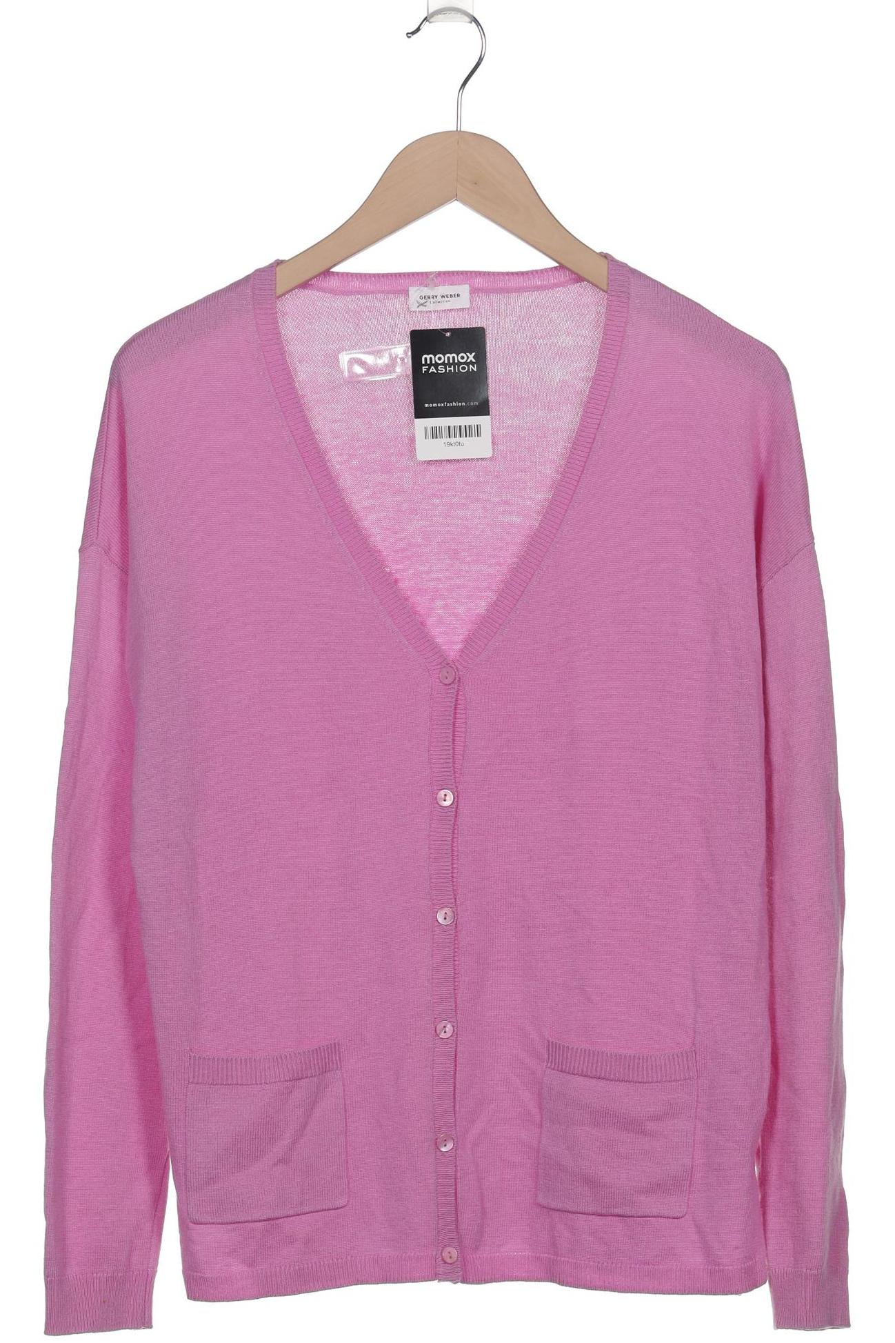 

Gerry Weber Damen Strickjacke, pink, Gr. 38