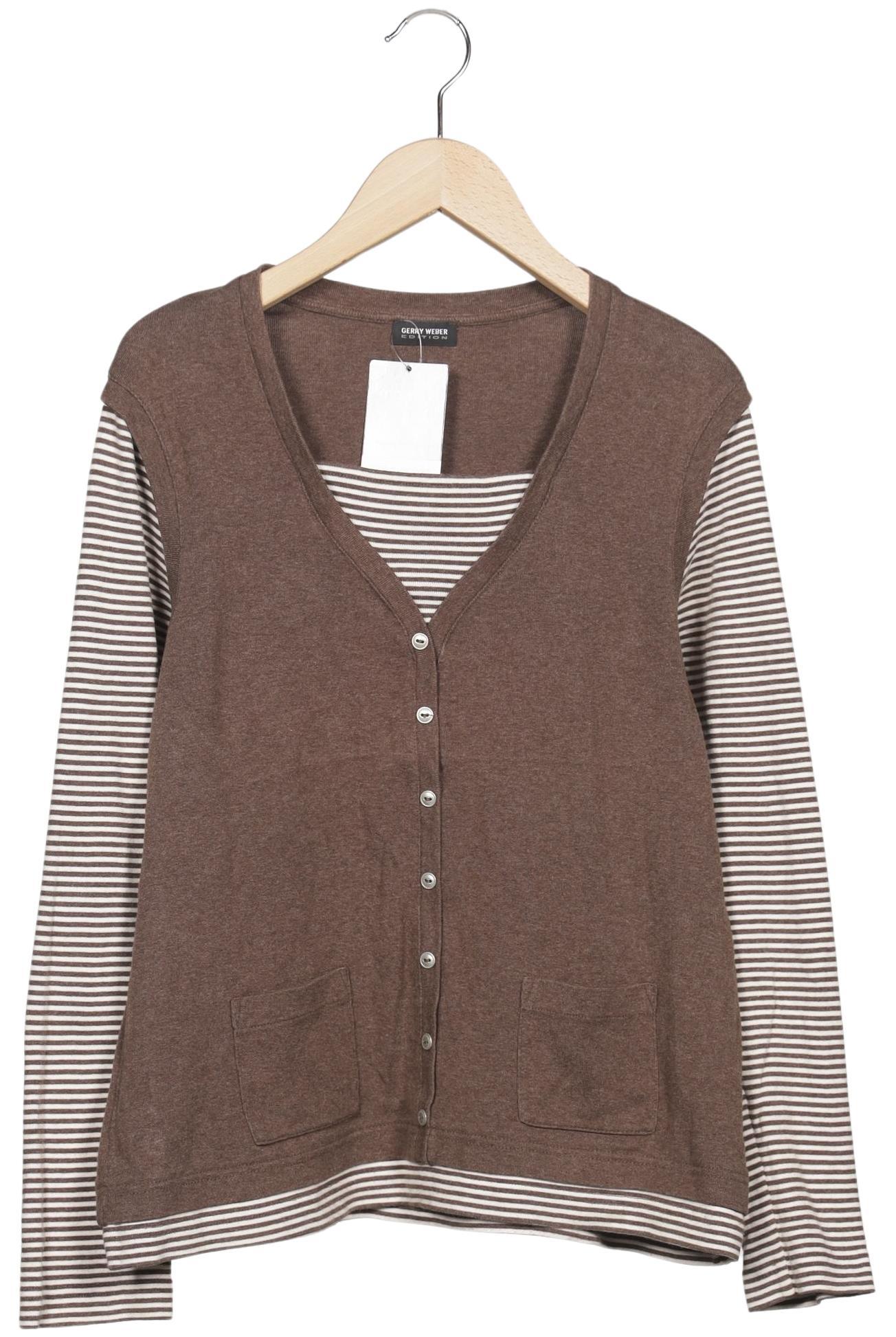 

Gerry Weber Damen Langarmshirt, braun, Gr. 38