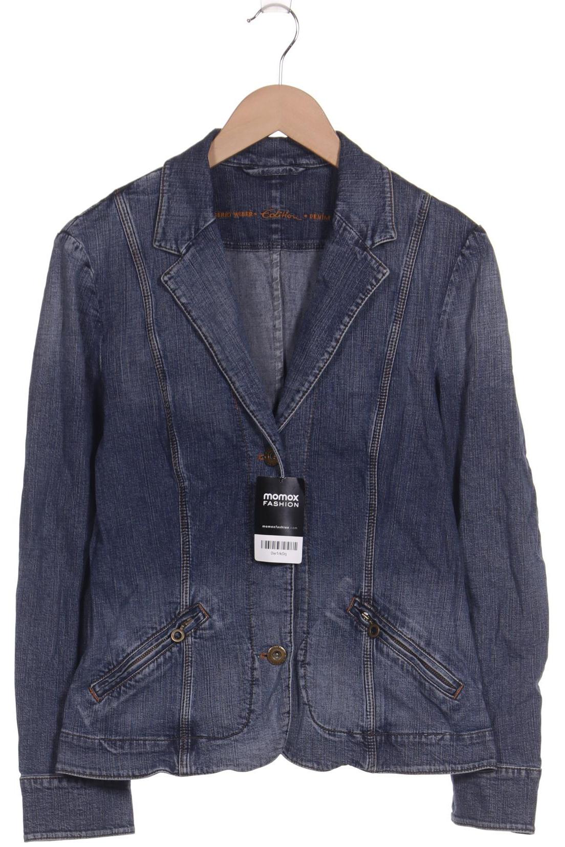 

Gerry Weber Damen Jacke, blau, Gr. 38