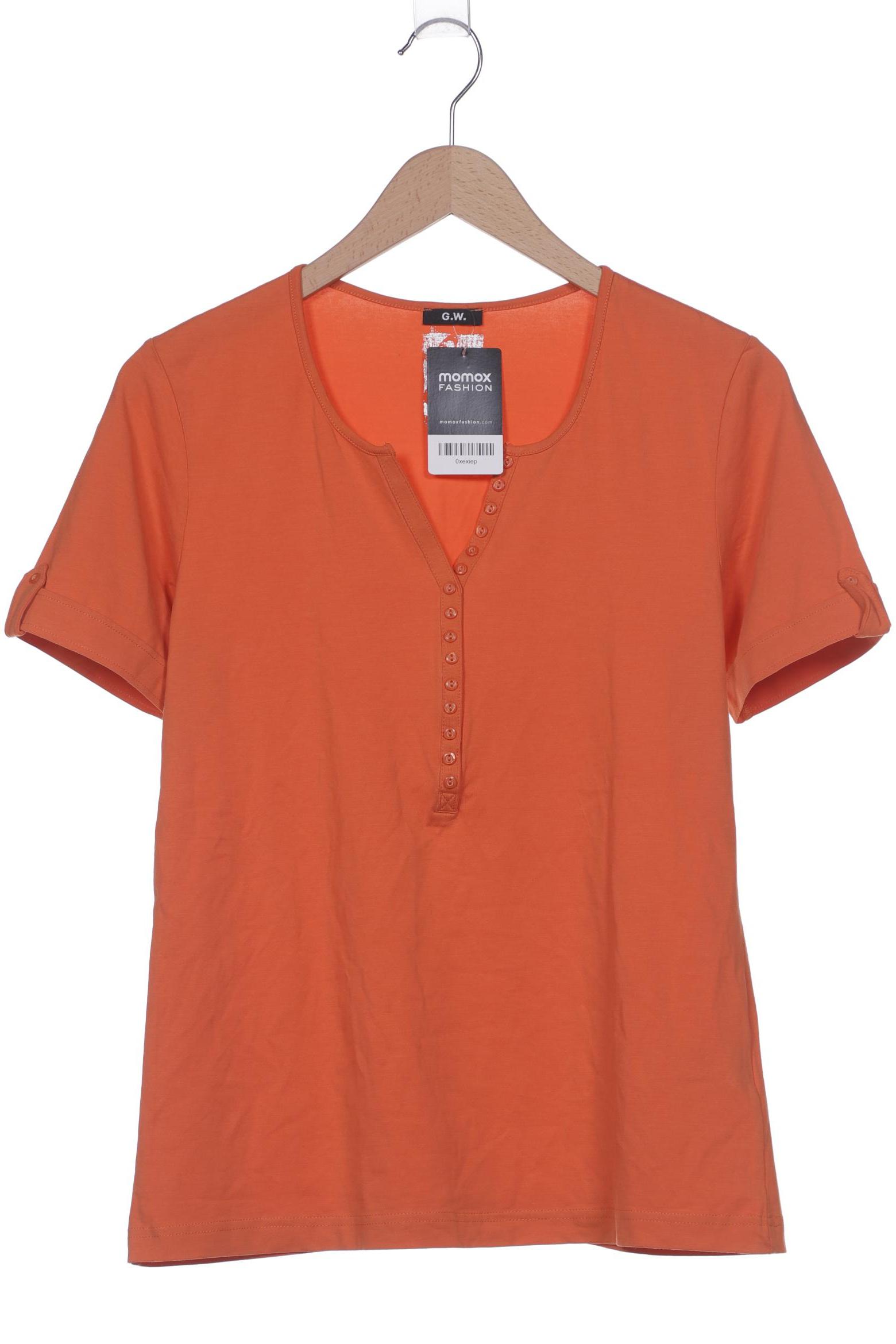 

Gerry Weber Damen T-Shirt, orange, Gr. 40