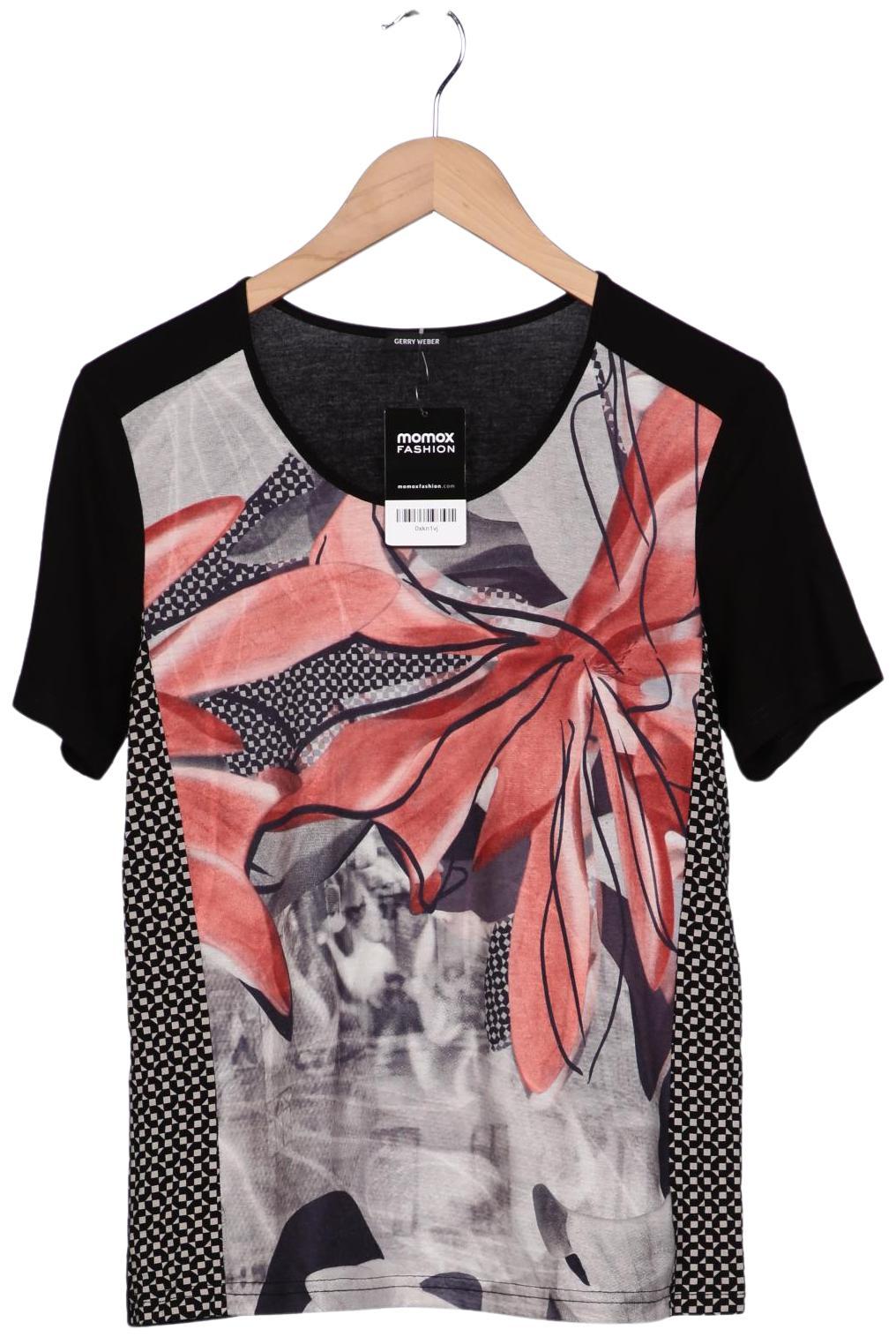 

Gerry Weber Damen T-Shirt, mehrfarbig, Gr. 38