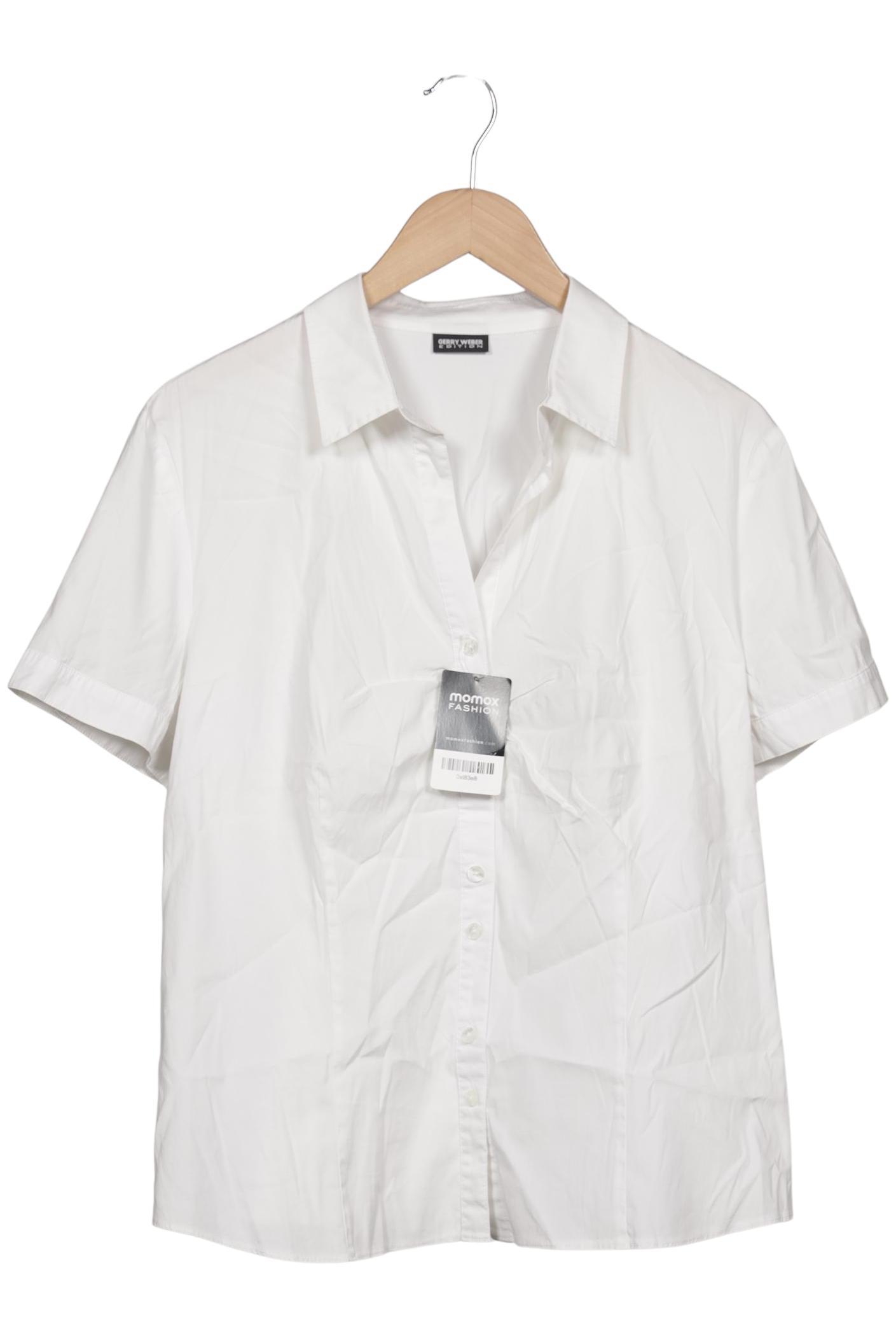 

Gerry Weber Damen Bluse, weiß, Gr. 46