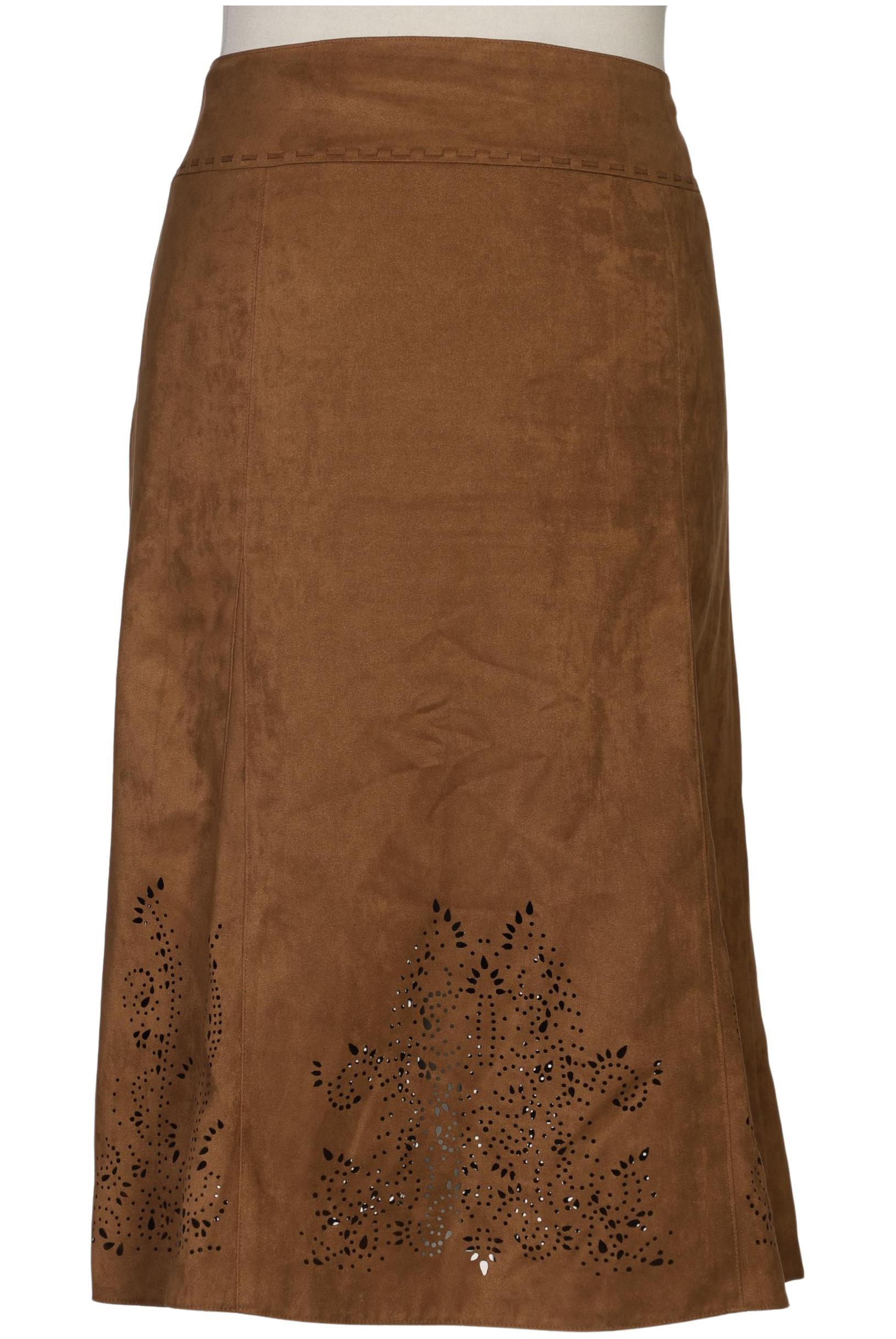 

Gerry Weber Damen Rock, braun, Gr. 44