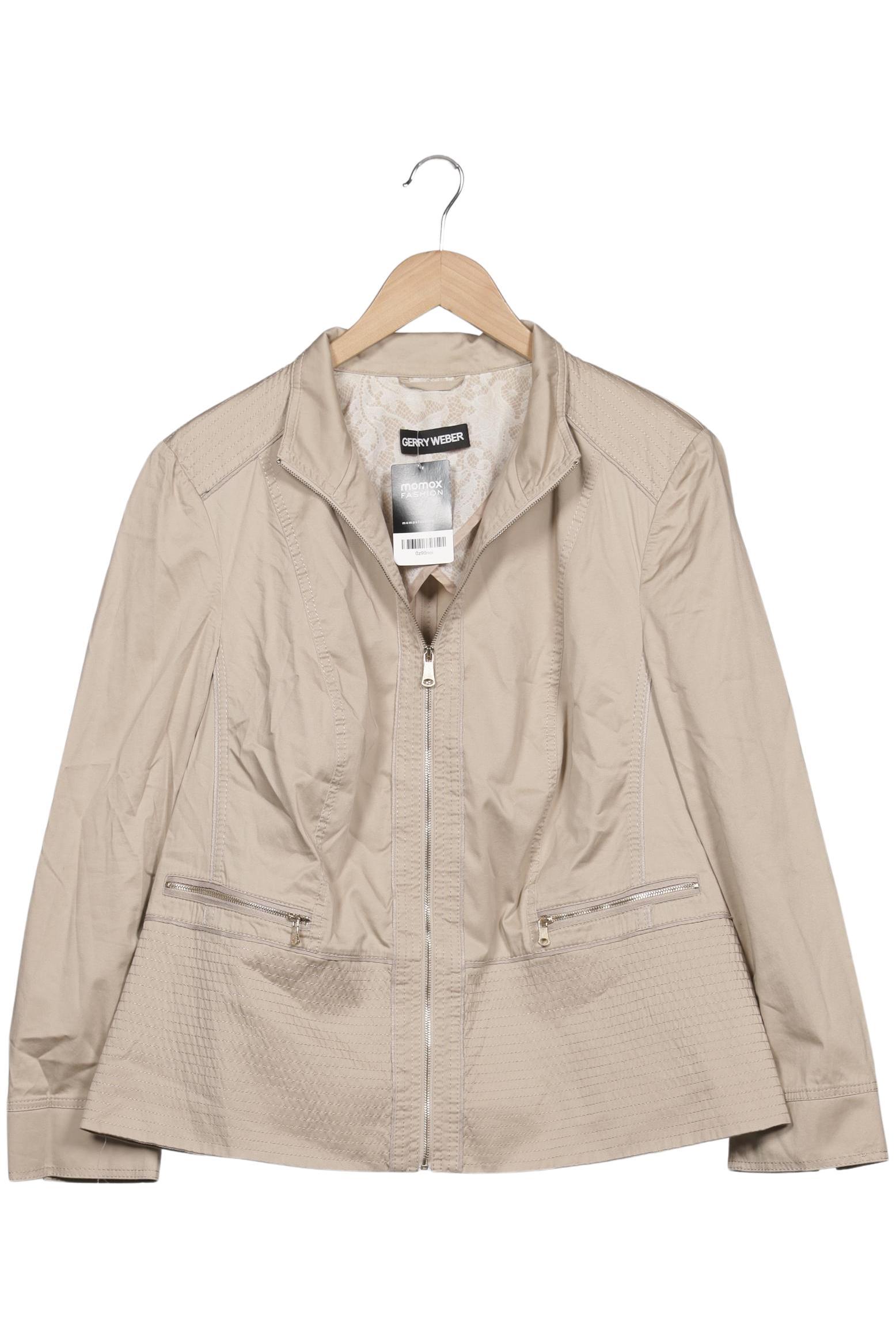 

Gerry Weber Damen Jacke, beige, Gr. 48