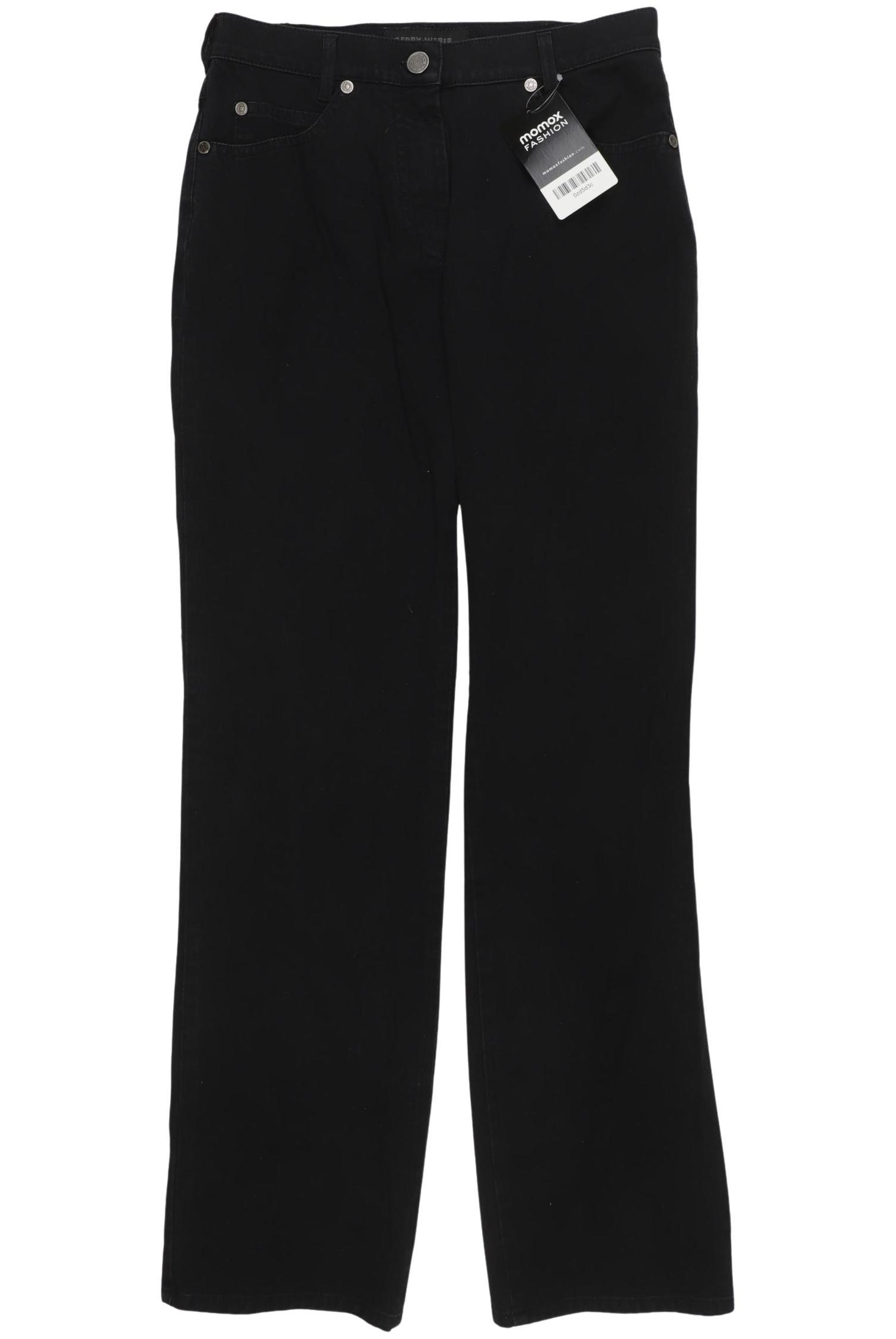 

Gerry Weber Damen Jeans, schwarz, Gr. 34