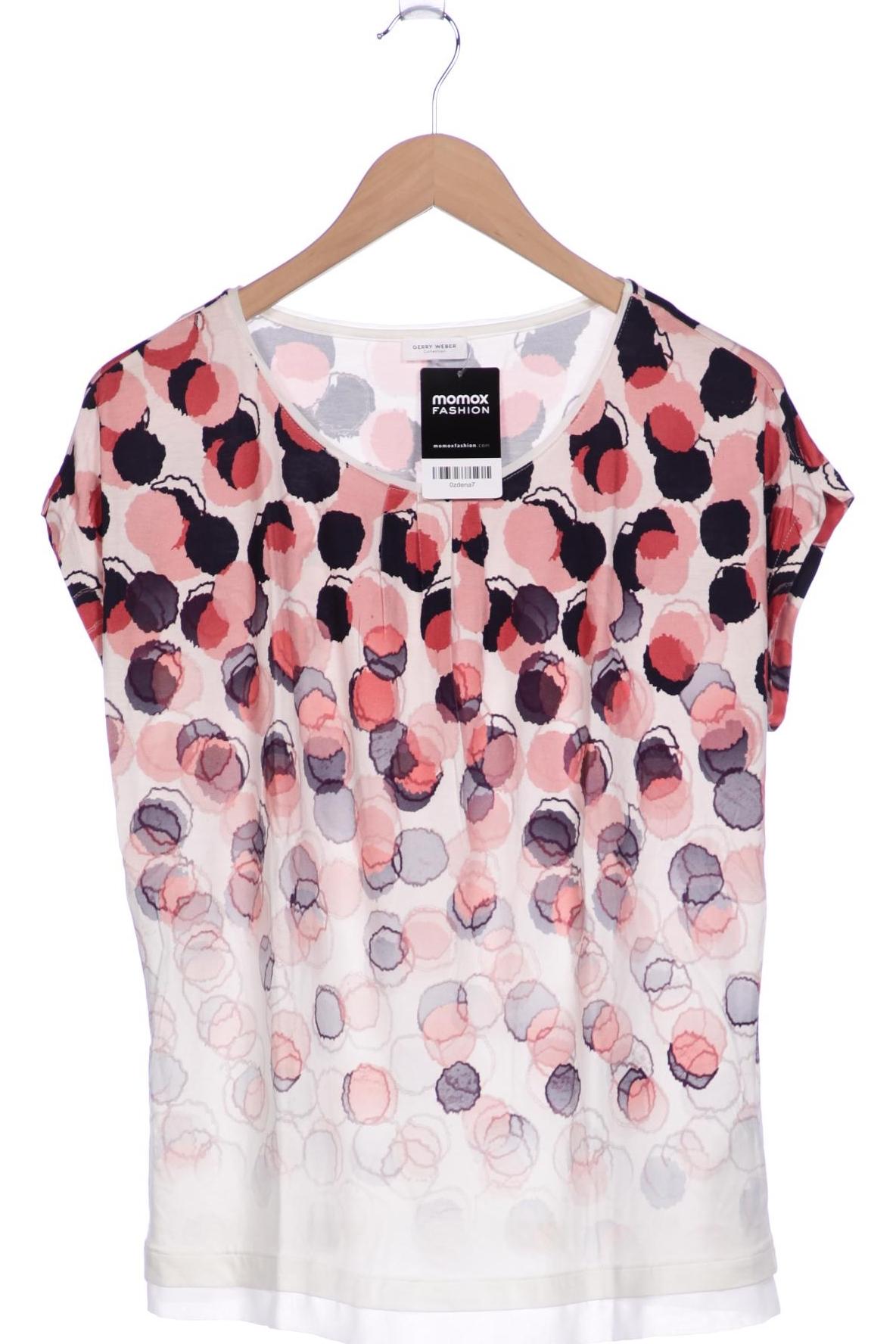 

Gerry Weber Damen T-Shirt, mehrfarbig, Gr. 38