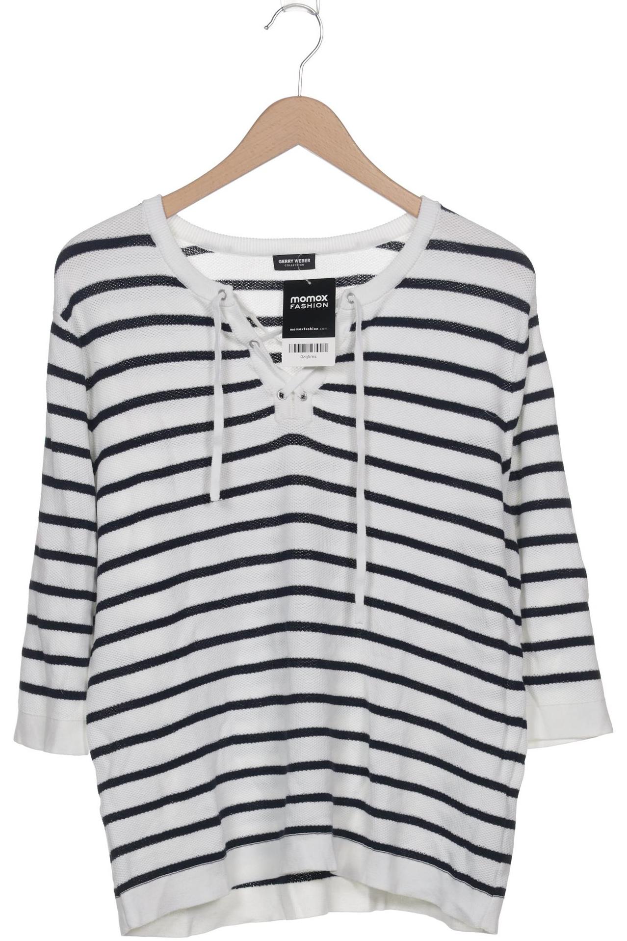 

Gerry Weber Damen Pullover, weiß, Gr. 48