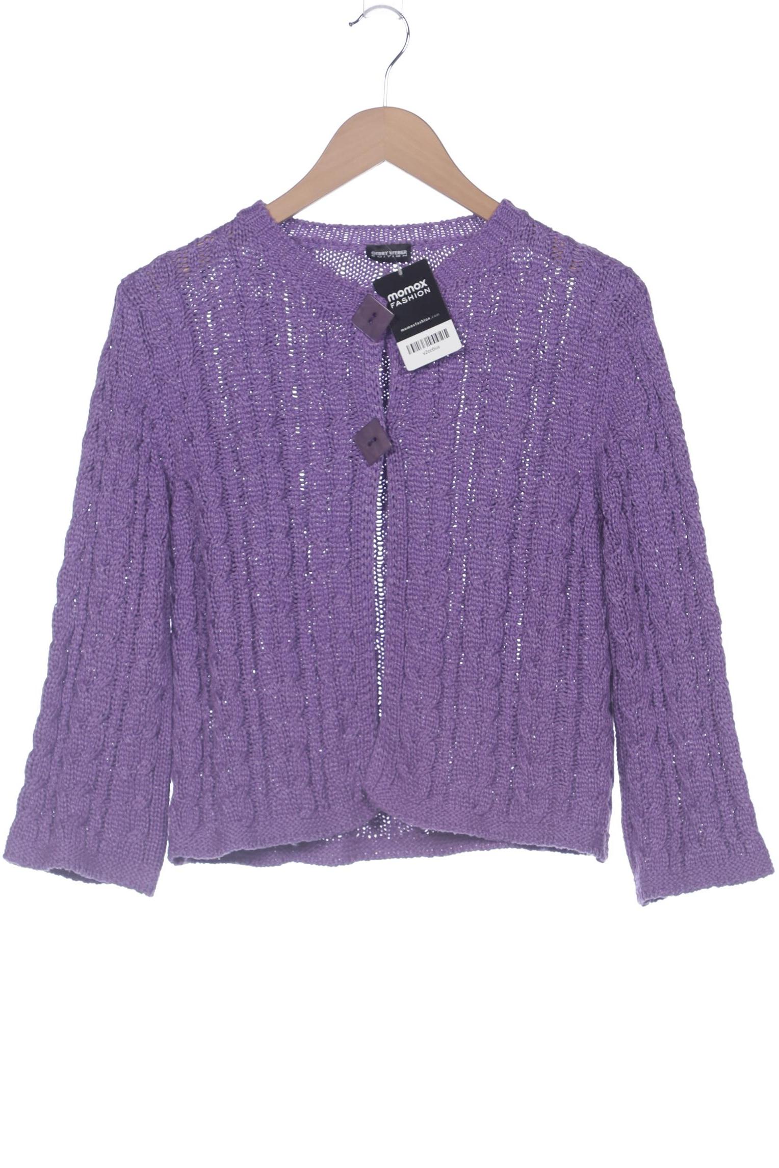 

Gerry Weber Damen Strickjacke, flieder, Gr. 42