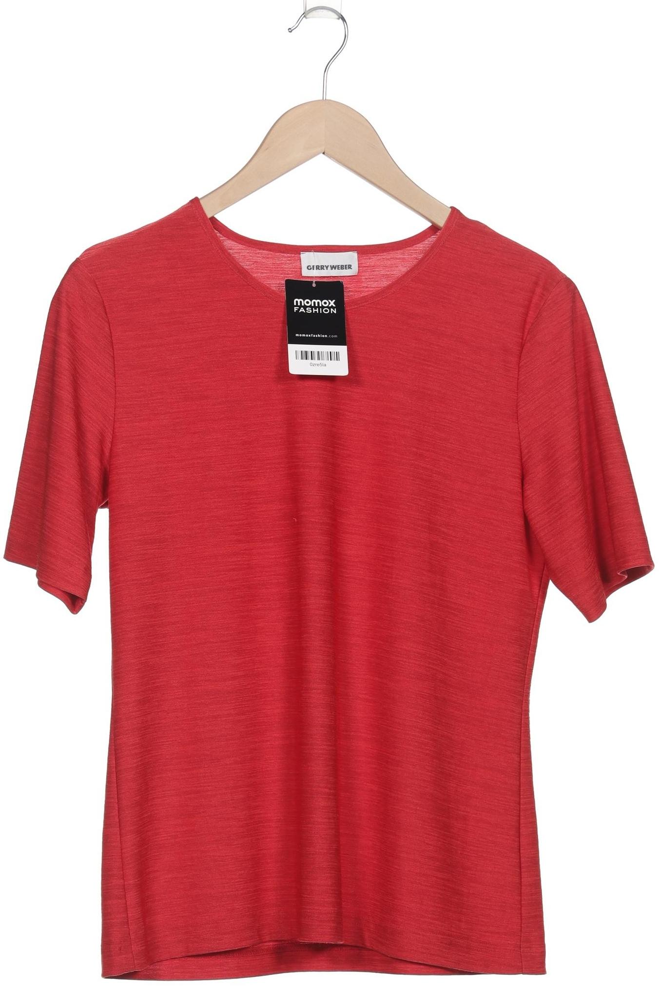 

Gerry Weber Damen T-Shirt, rot, Gr. 40
