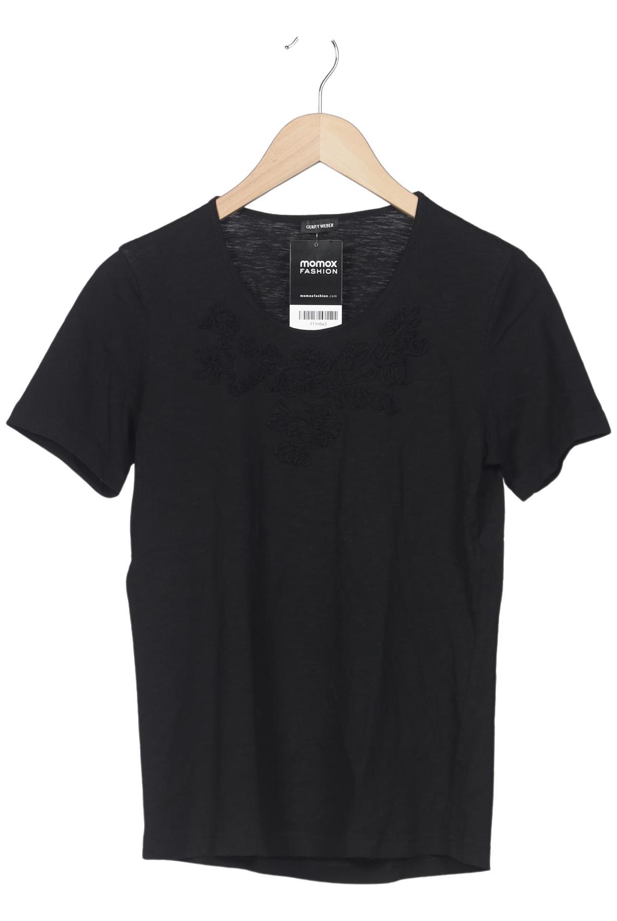 

Gerry Weber Damen T-Shirt, schwarz, Gr. 38