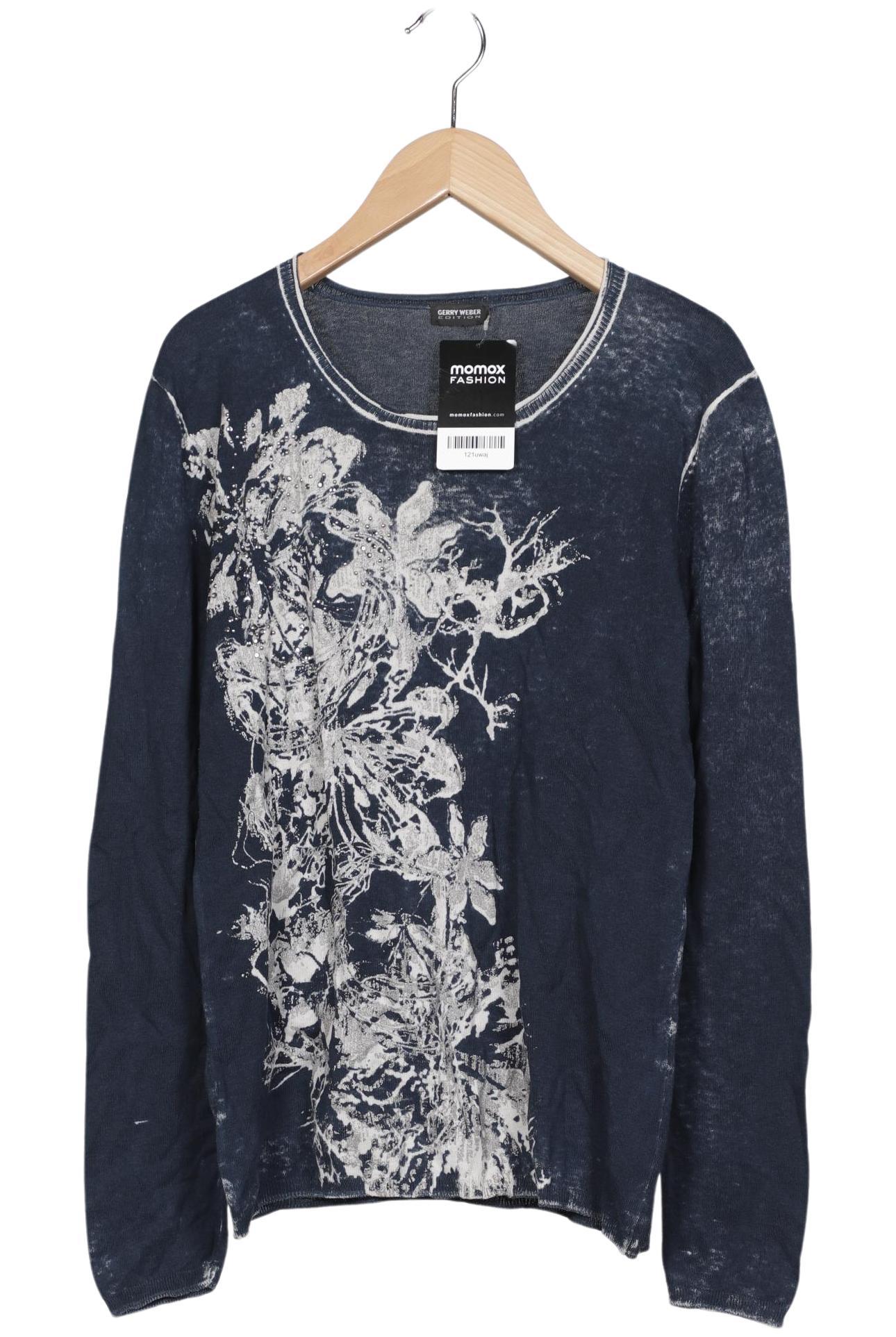 

Gerry Weber Damen Langarmshirt, marineblau, Gr. 38