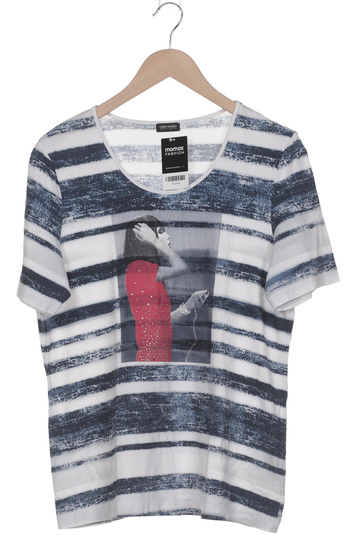 

Gerry Weber Damen T-Shirt, blau, Gr. 44