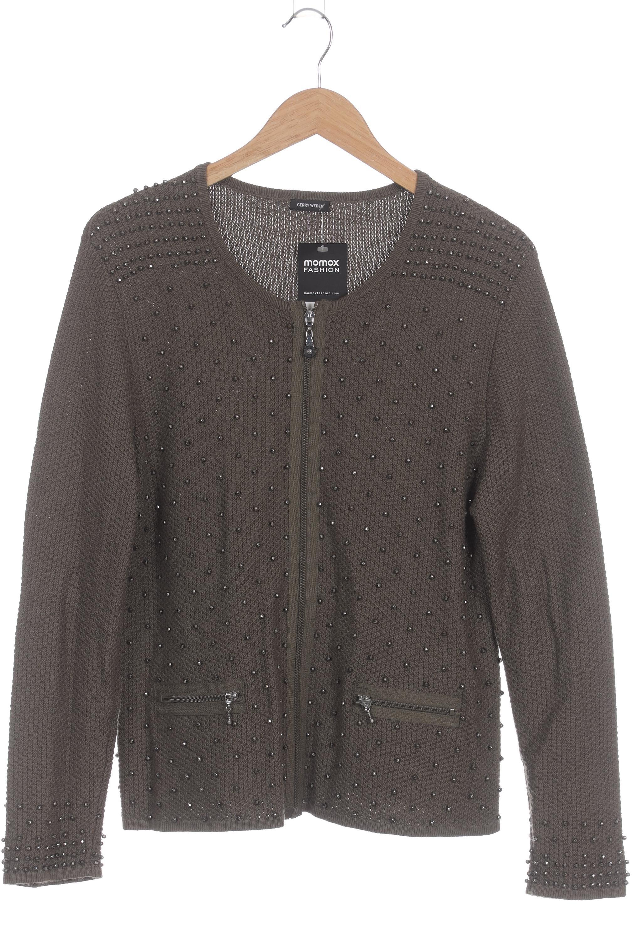 

Gerry Weber Damen Strickjacke, grün, Gr. 44
