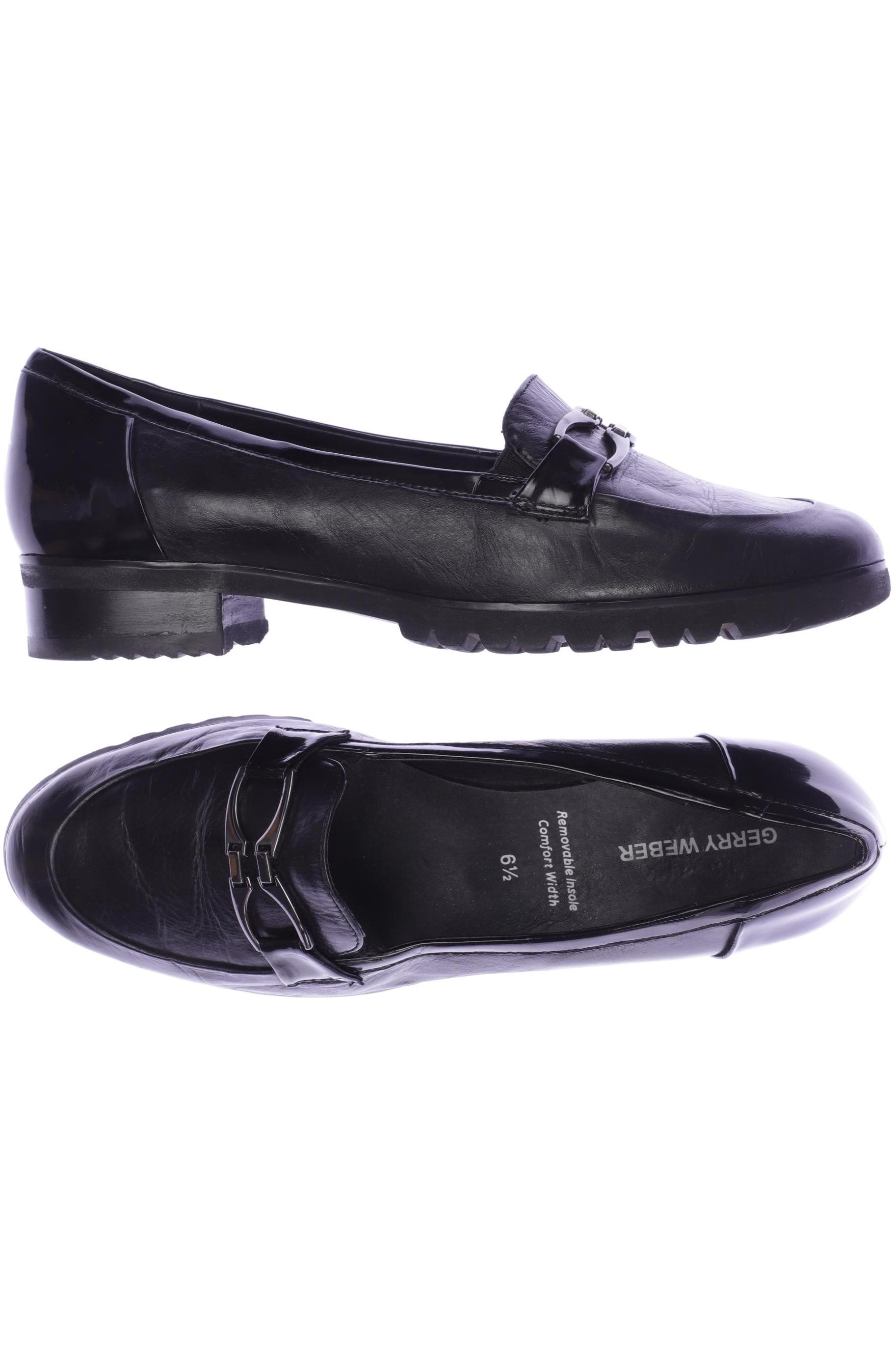 

Gerry Weber Damen Halbschuh, schwarz, Gr. 6.5