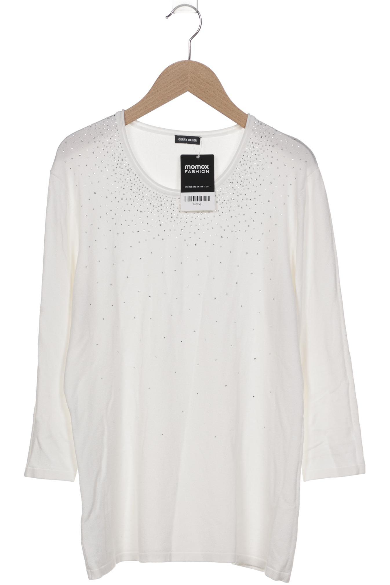 

Gerry Weber Damen Langarmshirt, weiß, Gr. 38