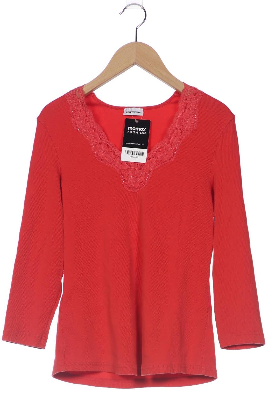 

Gerry Weber Damen Langarmshirt, rot, Gr. 42