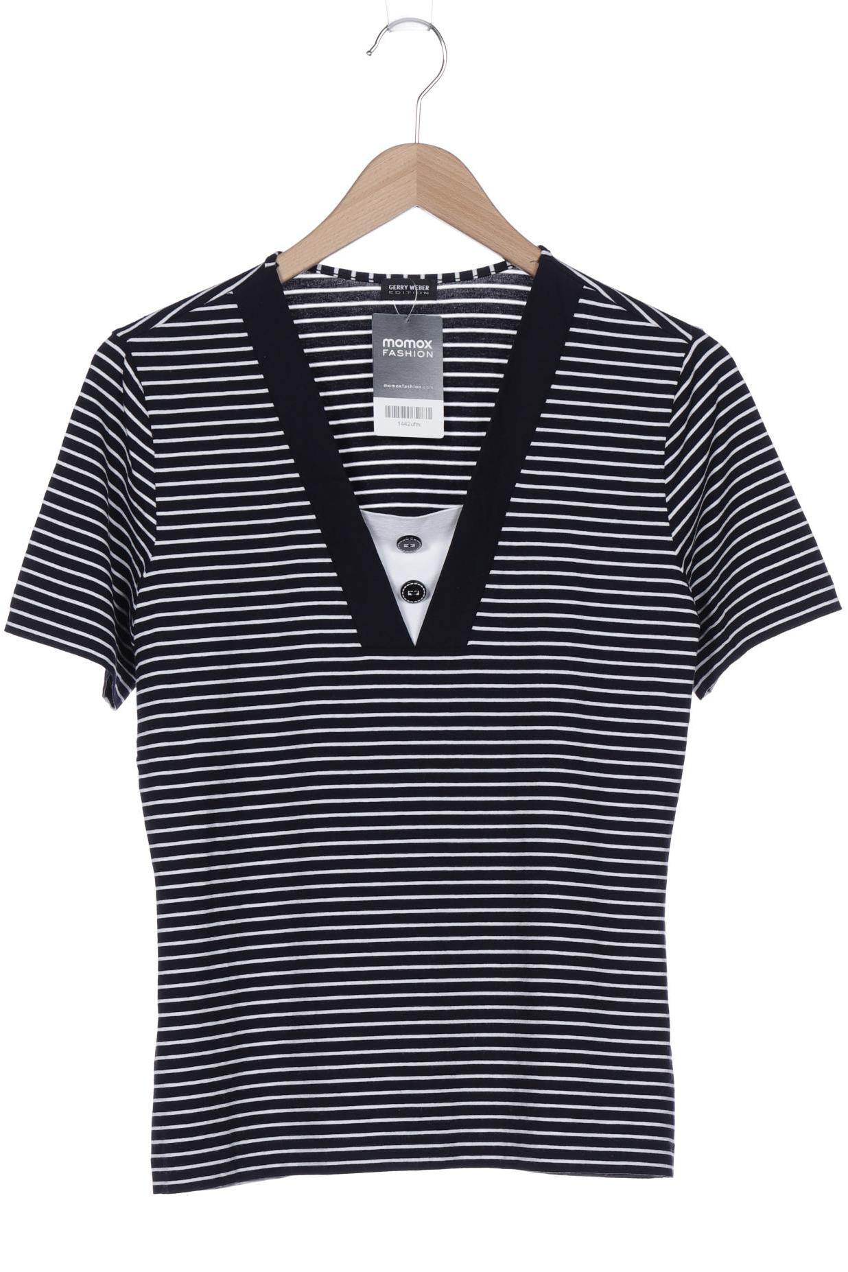 

Gerry Weber Damen T-Shirt, schwarz, Gr. 38