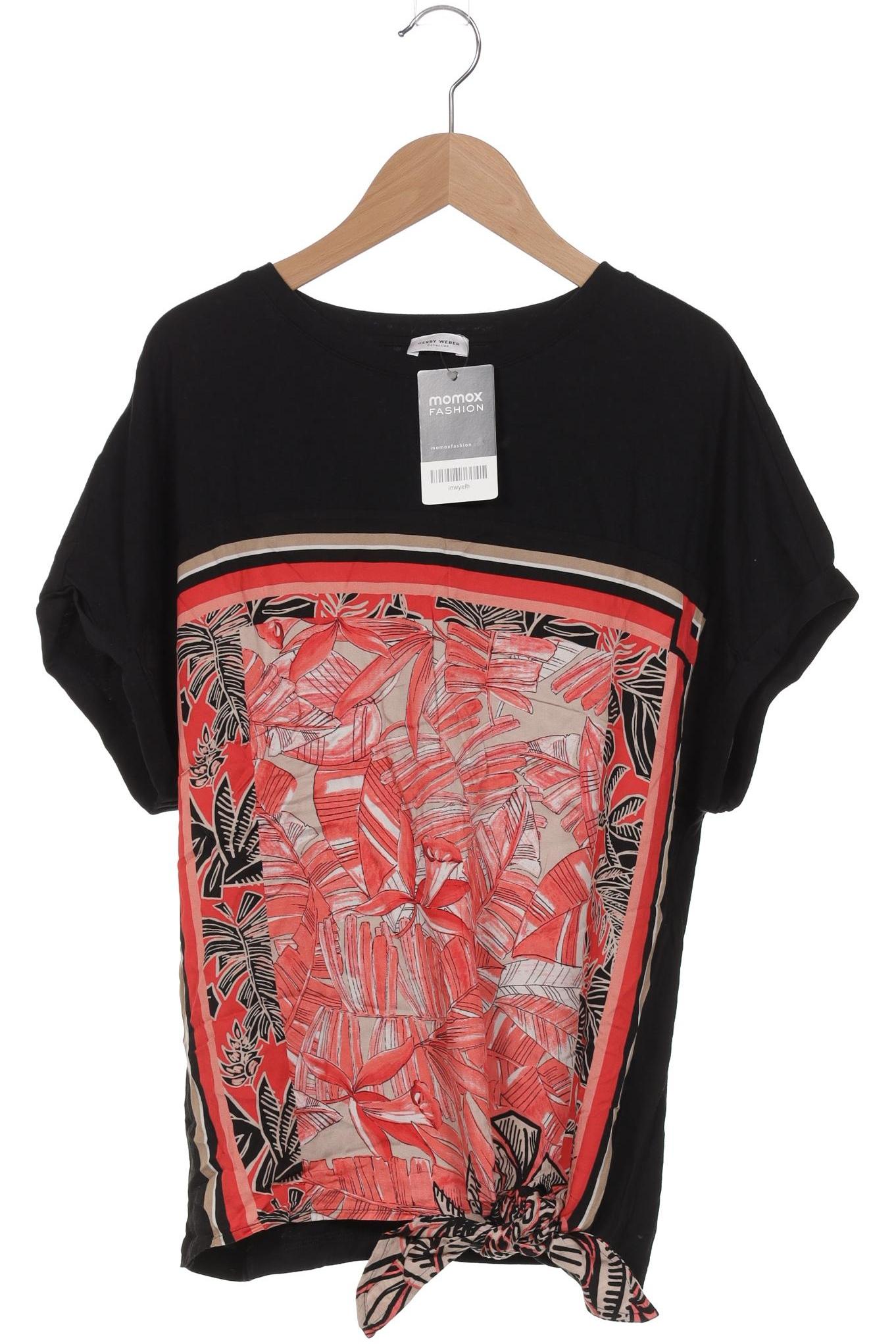 

Gerry Weber Damen T-Shirt, schwarz, Gr. 46