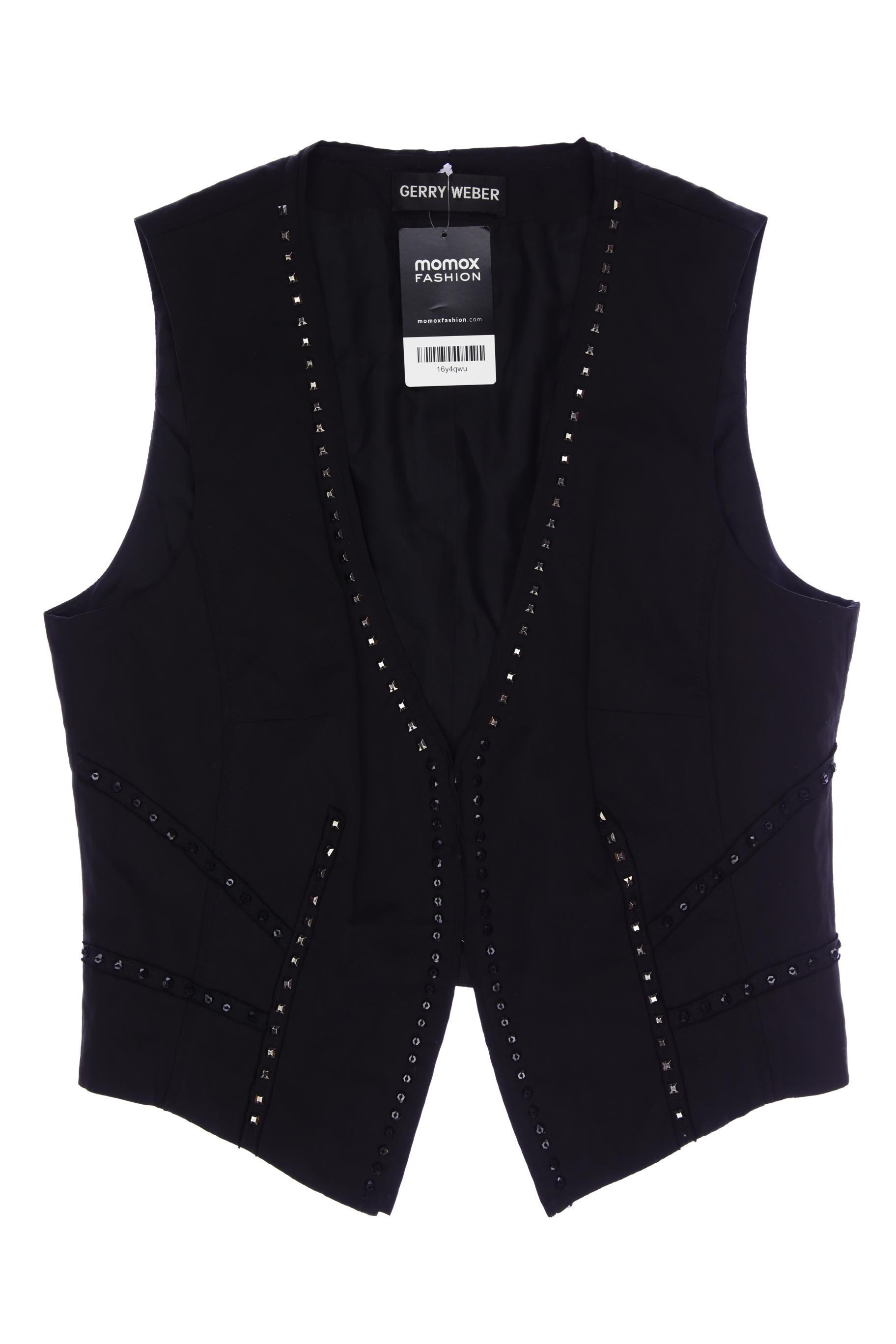 

Gerry Weber Damen Weste, schwarz, Gr. 42