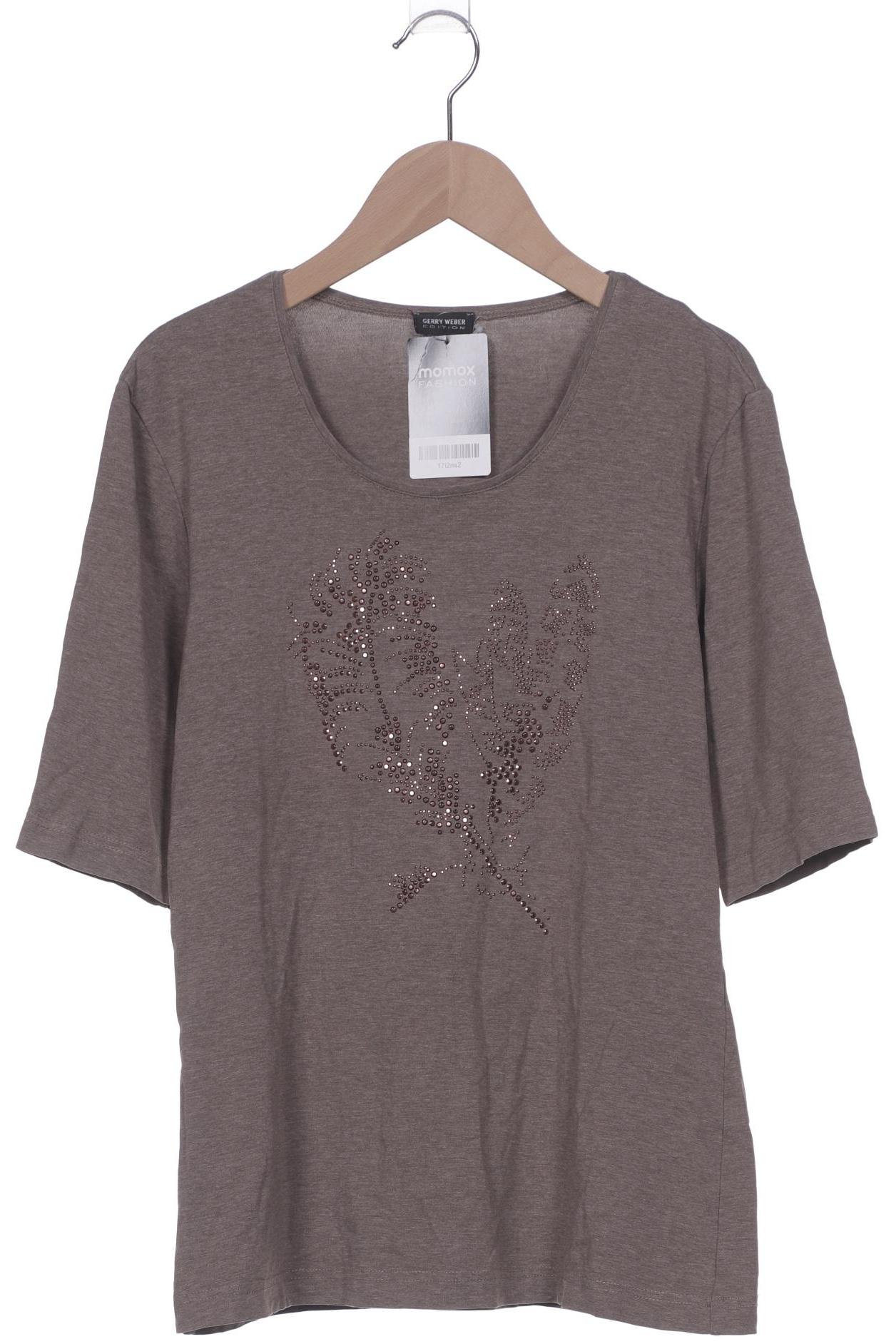 

Gerry Weber Damen T-Shirt, braun, Gr. 38