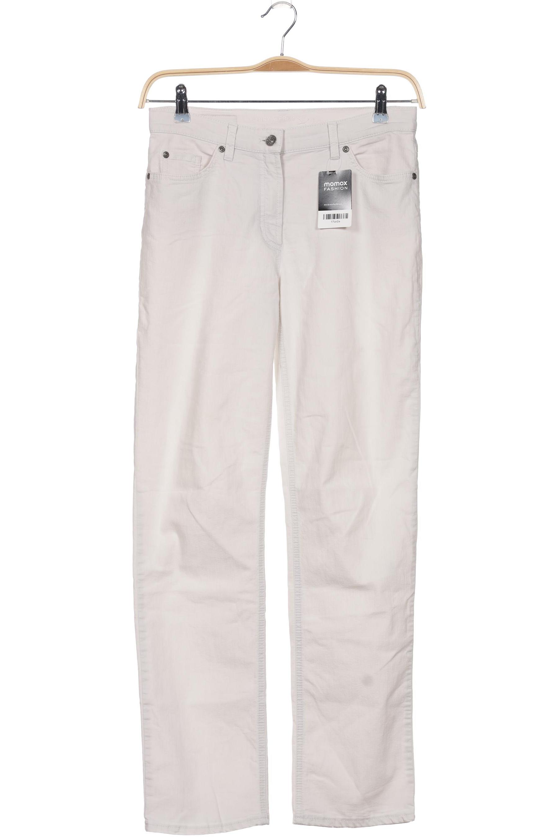 

Gerry Weber Damen Jeans, weiß, Gr. 29