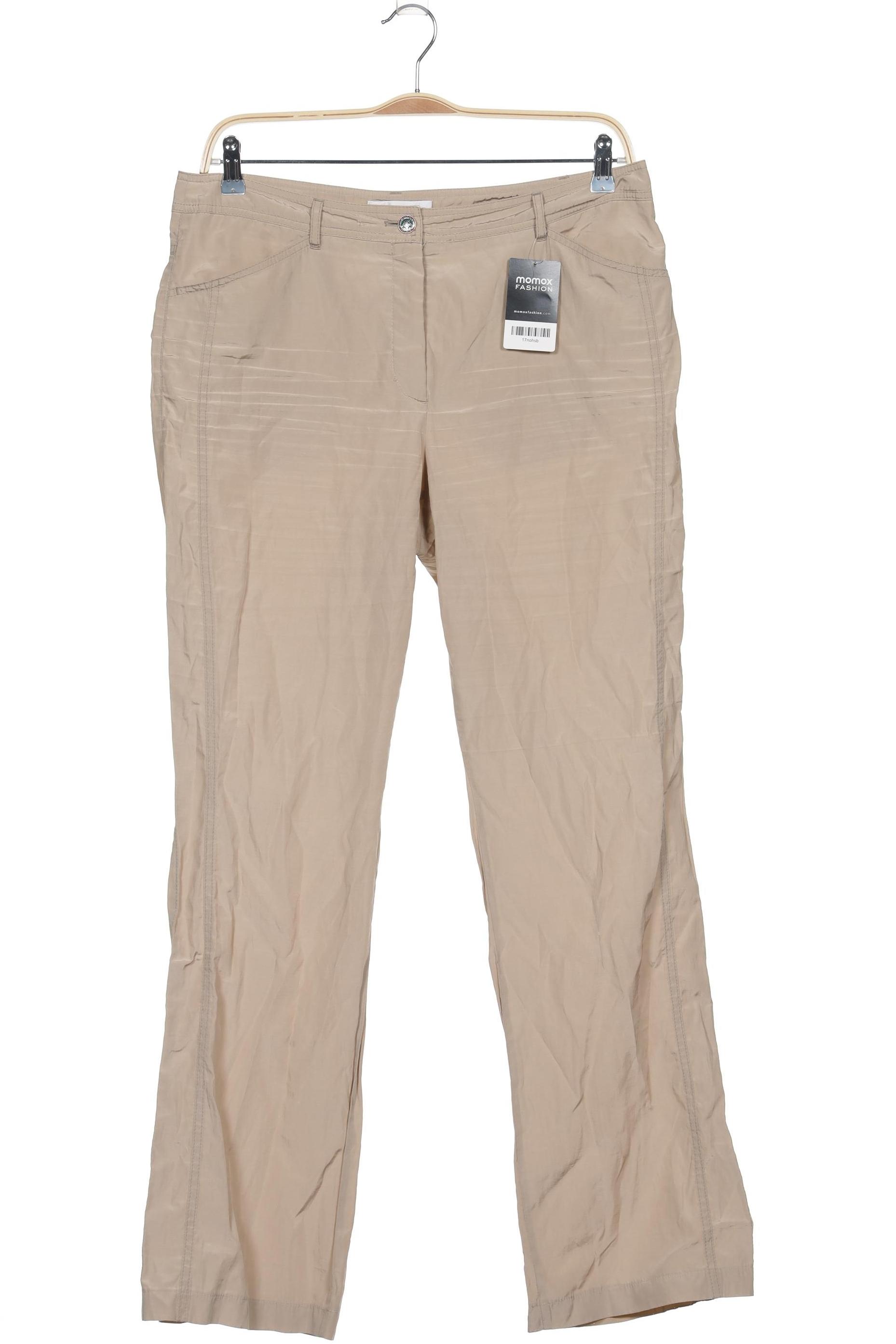 

Gerry Weber Damen Stoffhose, beige, Gr. 34