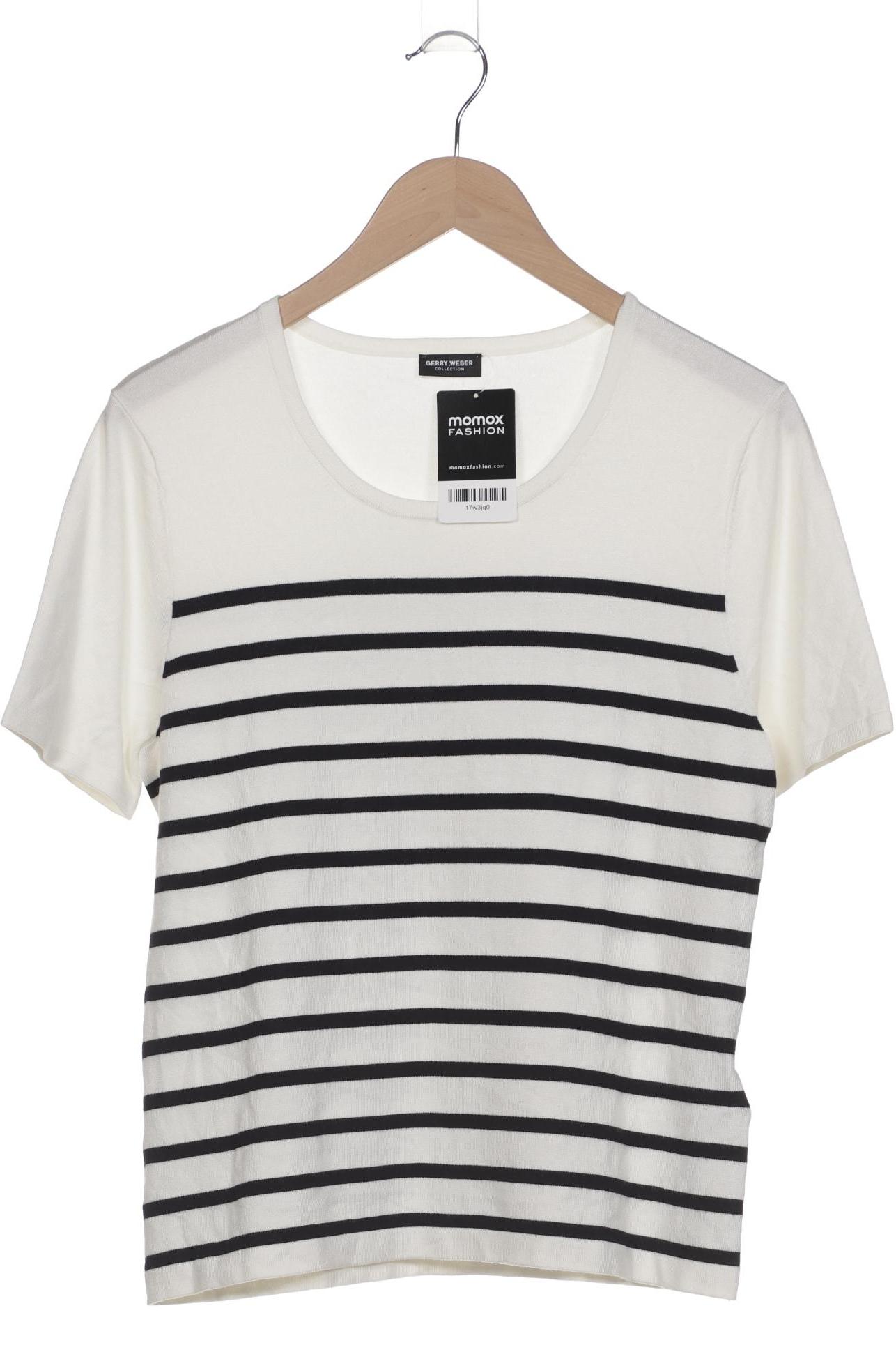 

Gerry Weber Damen T-Shirt, weiß, Gr. 40