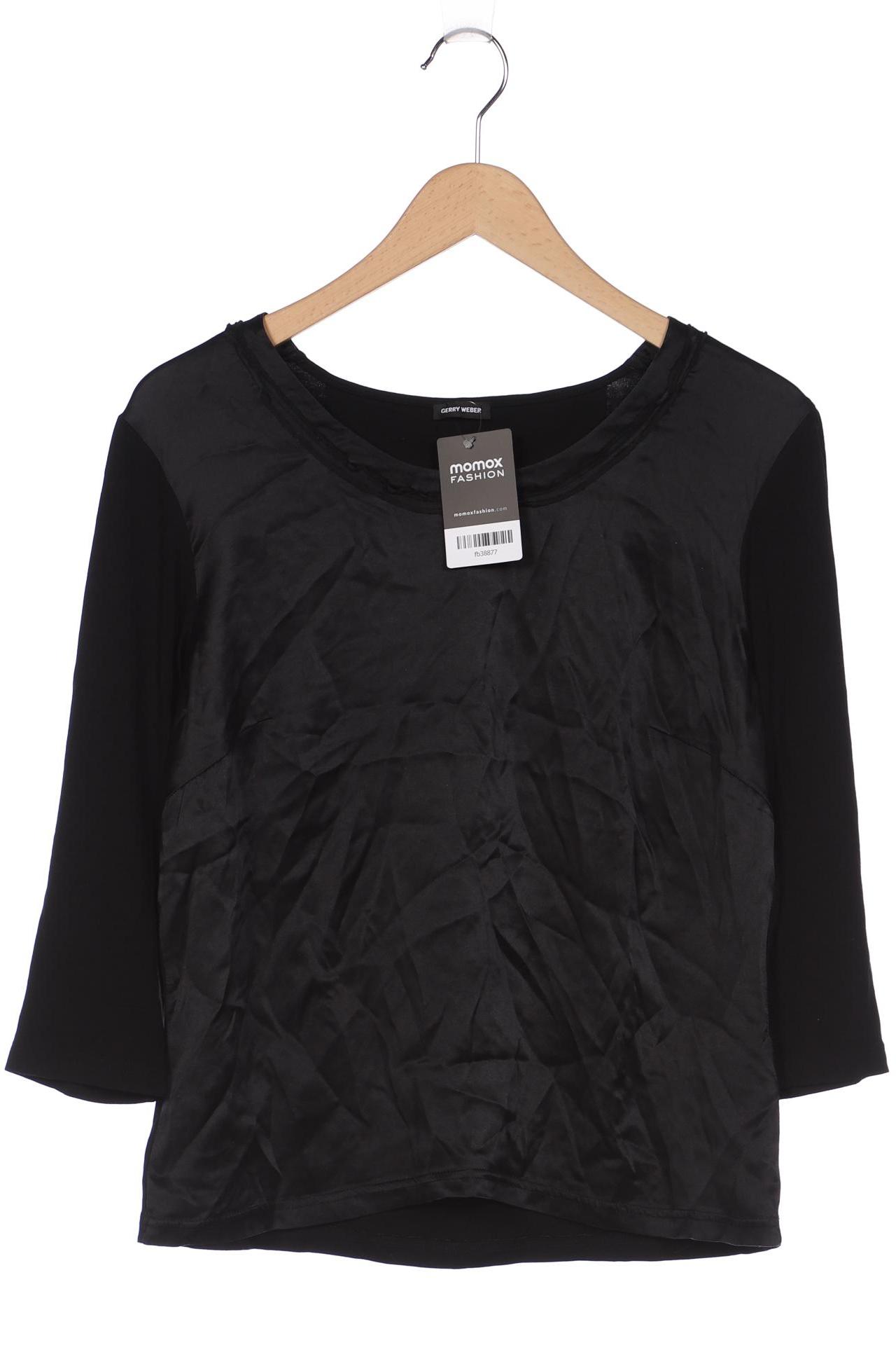 

Gerry Weber Damen Langarmshirt, schwarz, Gr. 42