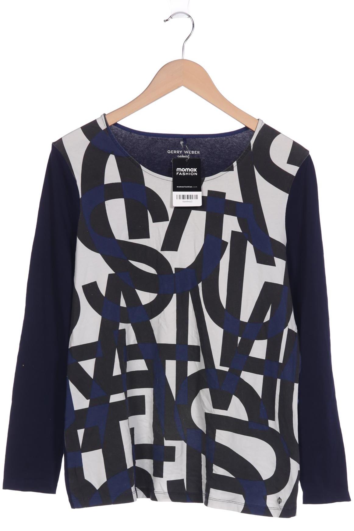 

Gerry Weber Damen Langarmshirt, marineblau, Gr. 44