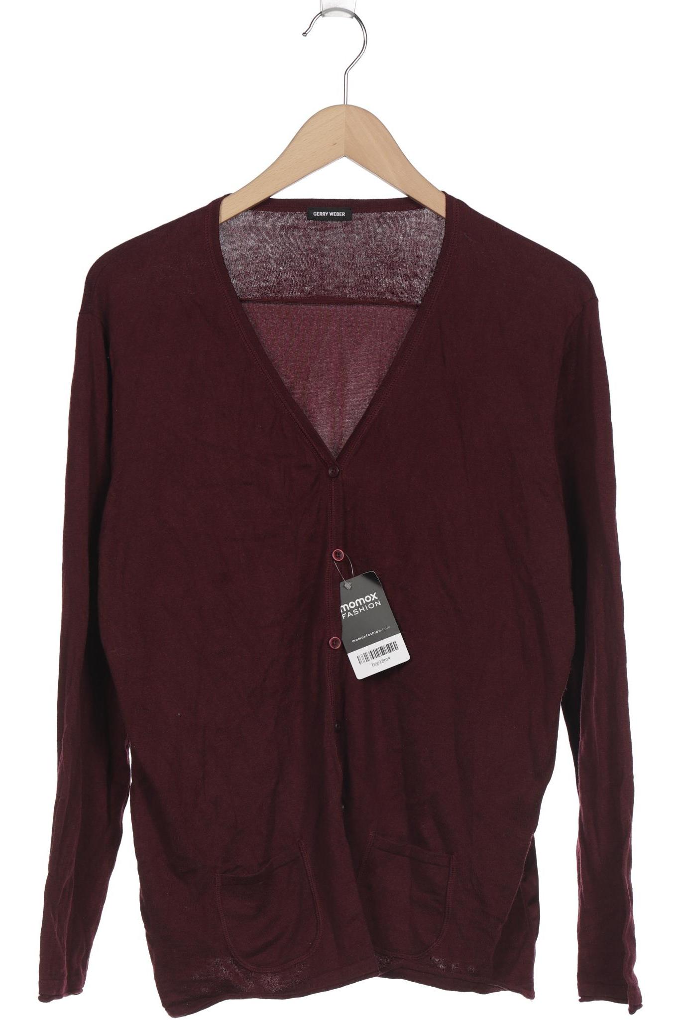 

Gerry Weber Damen Strickjacke, bordeaux, Gr. 46