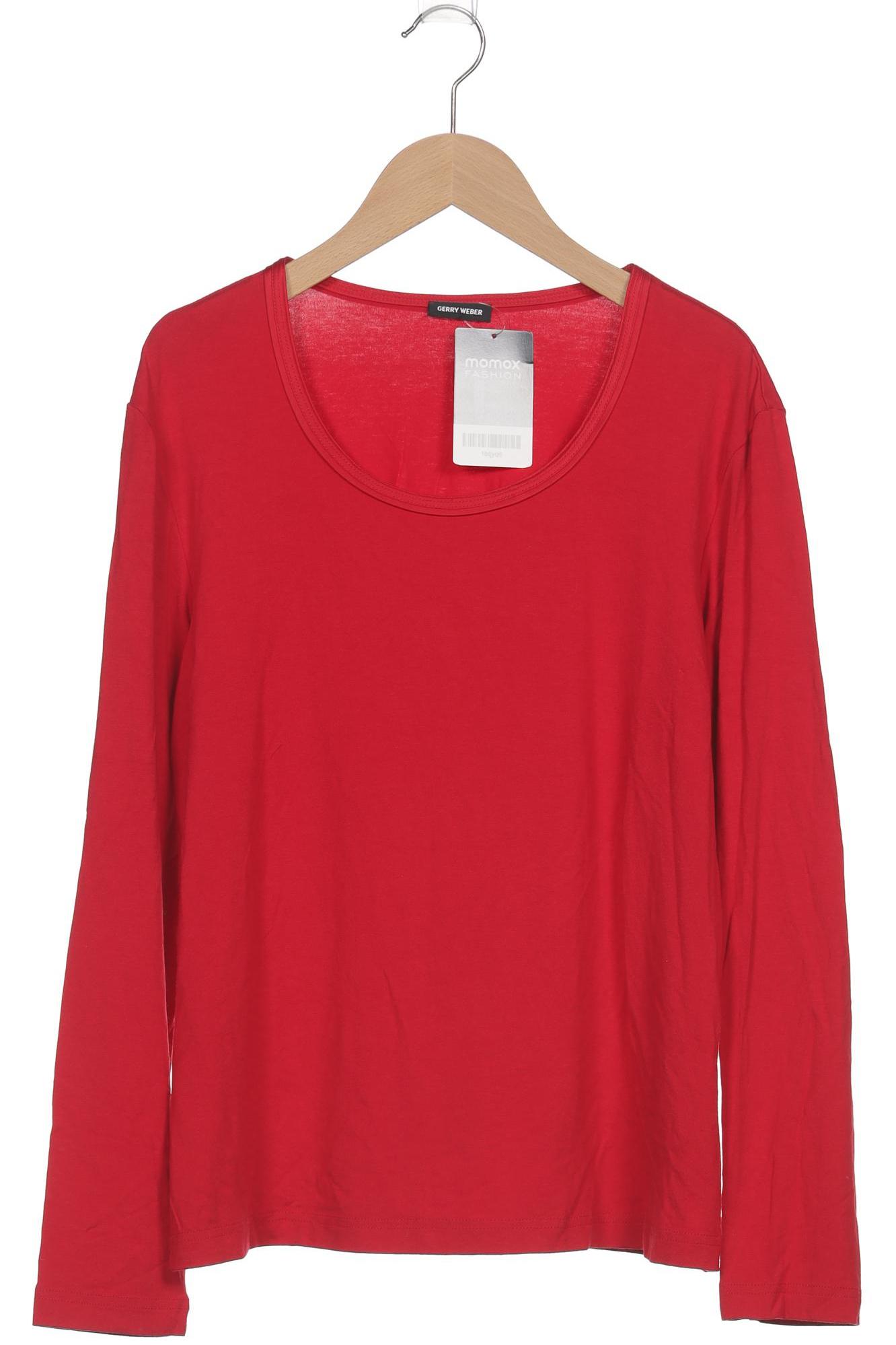 

Gerry Weber Damen Langarmshirt, rot, Gr. 42