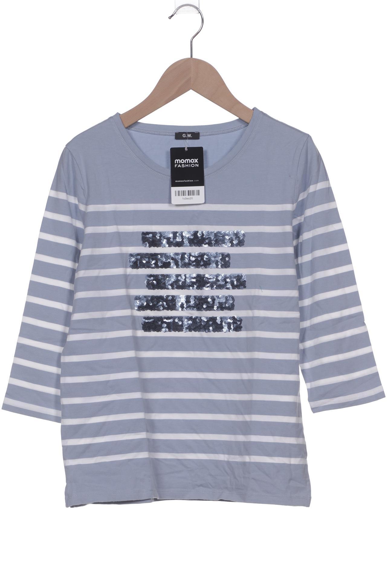 

Gerry Weber Damen Langarmshirt, blau, Gr. 38