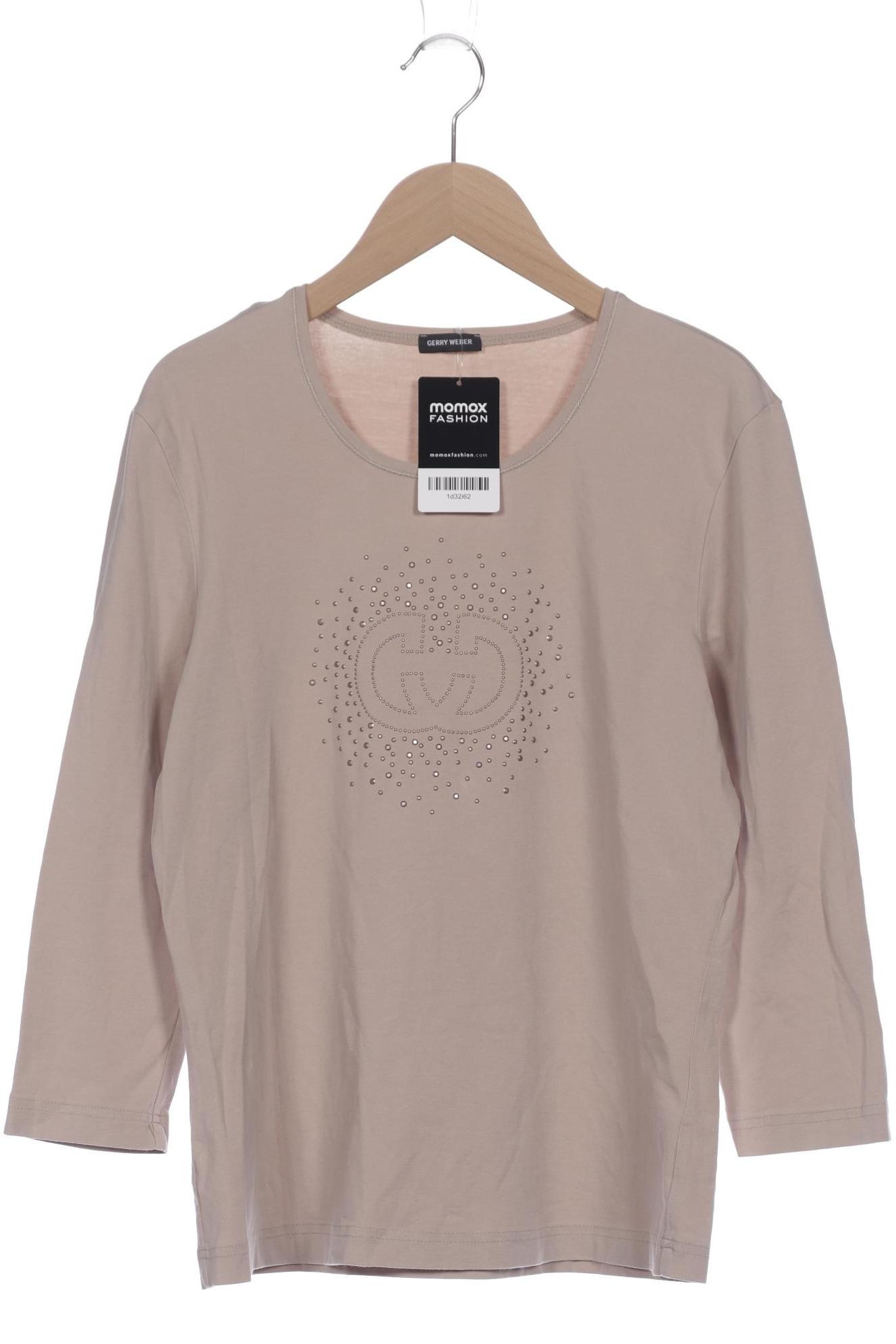 

Gerry Weber Damen Langarmshirt, beige, Gr. 40